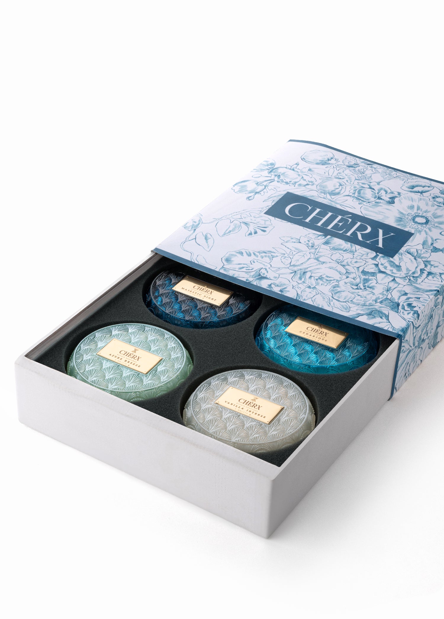 Coastal Escape Glass Bowl Candle Set