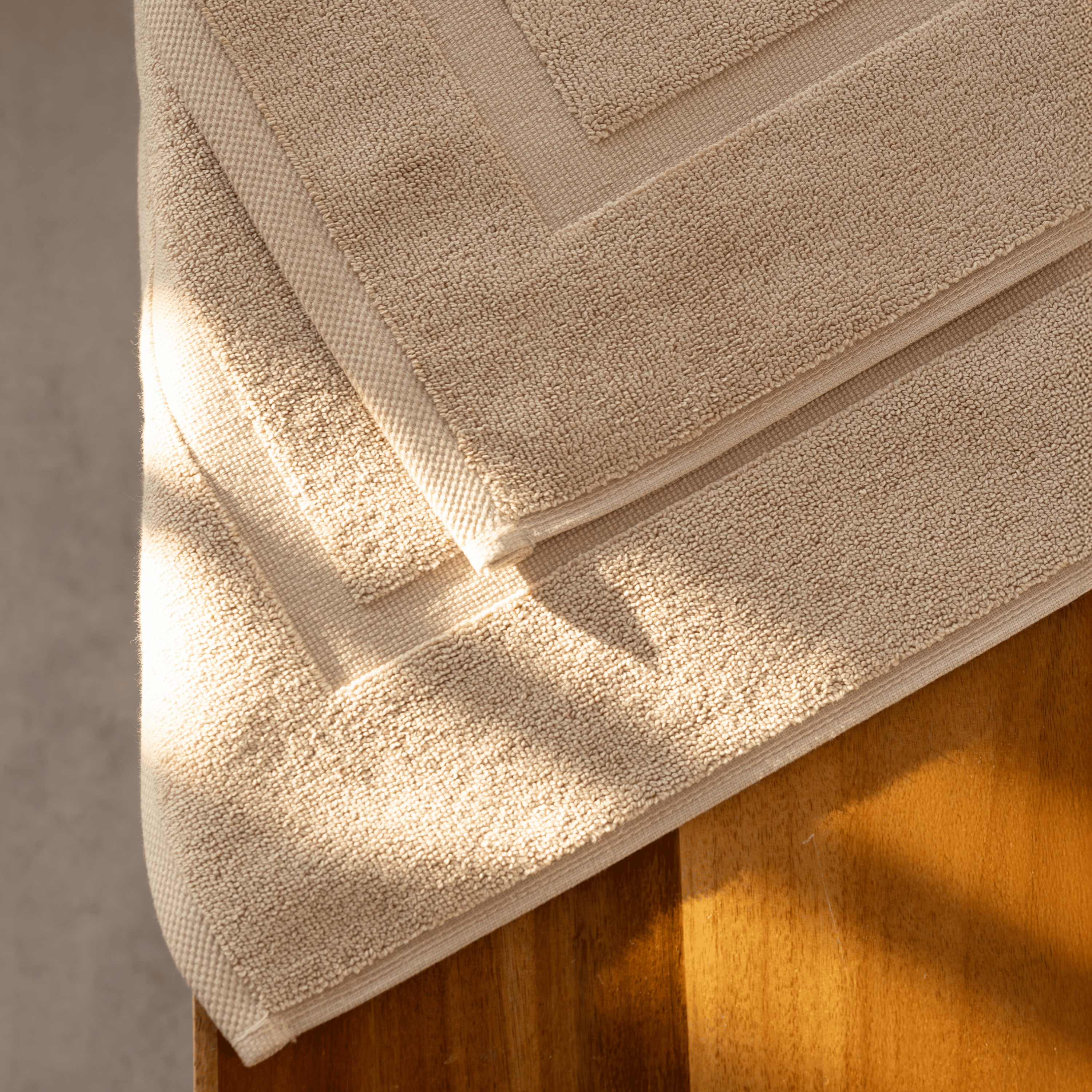 PANEL BANDED 2 PC BATH MAT SET