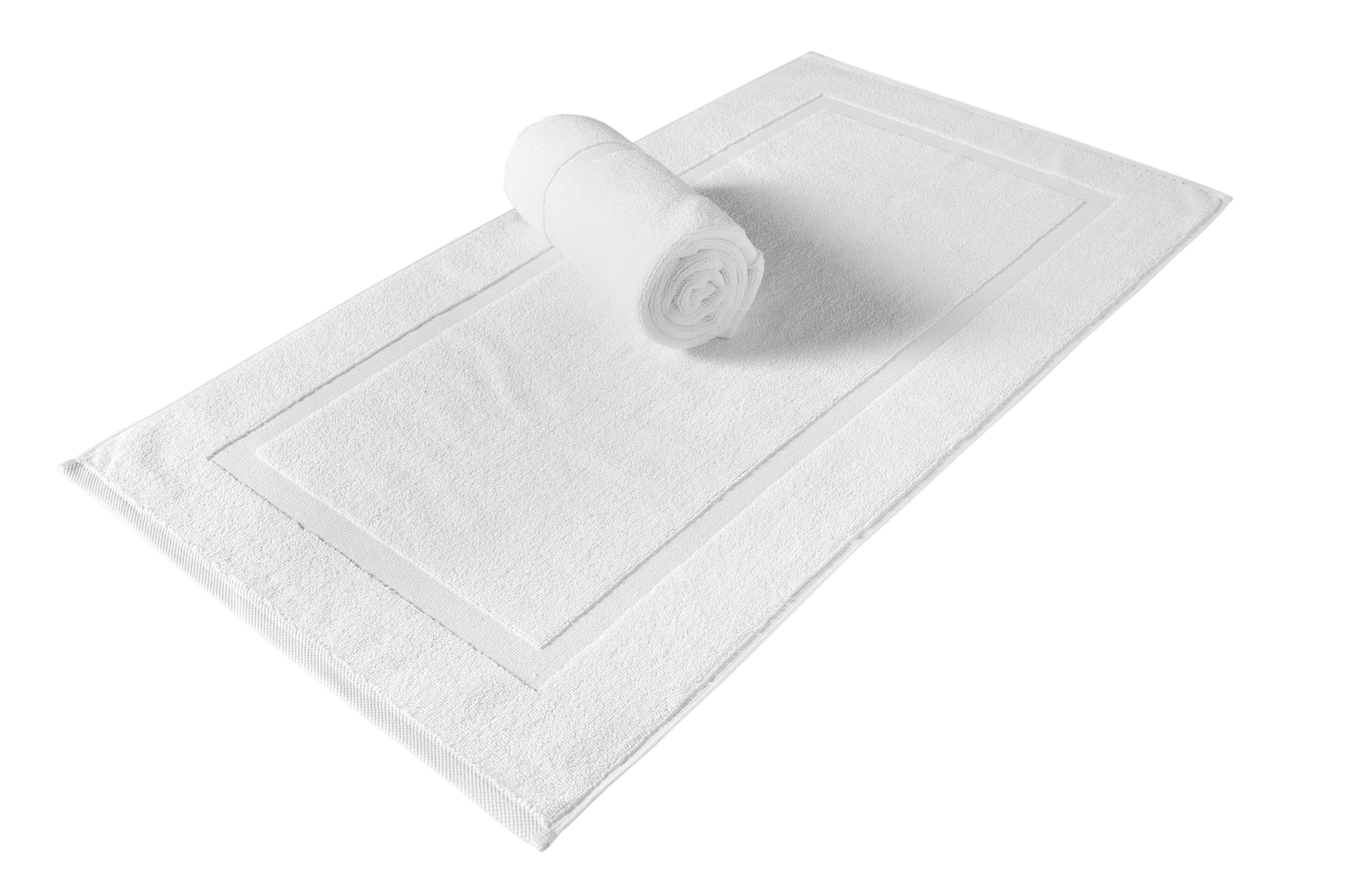 PANEL BANDED 2 PC BATH MAT SET 20X34