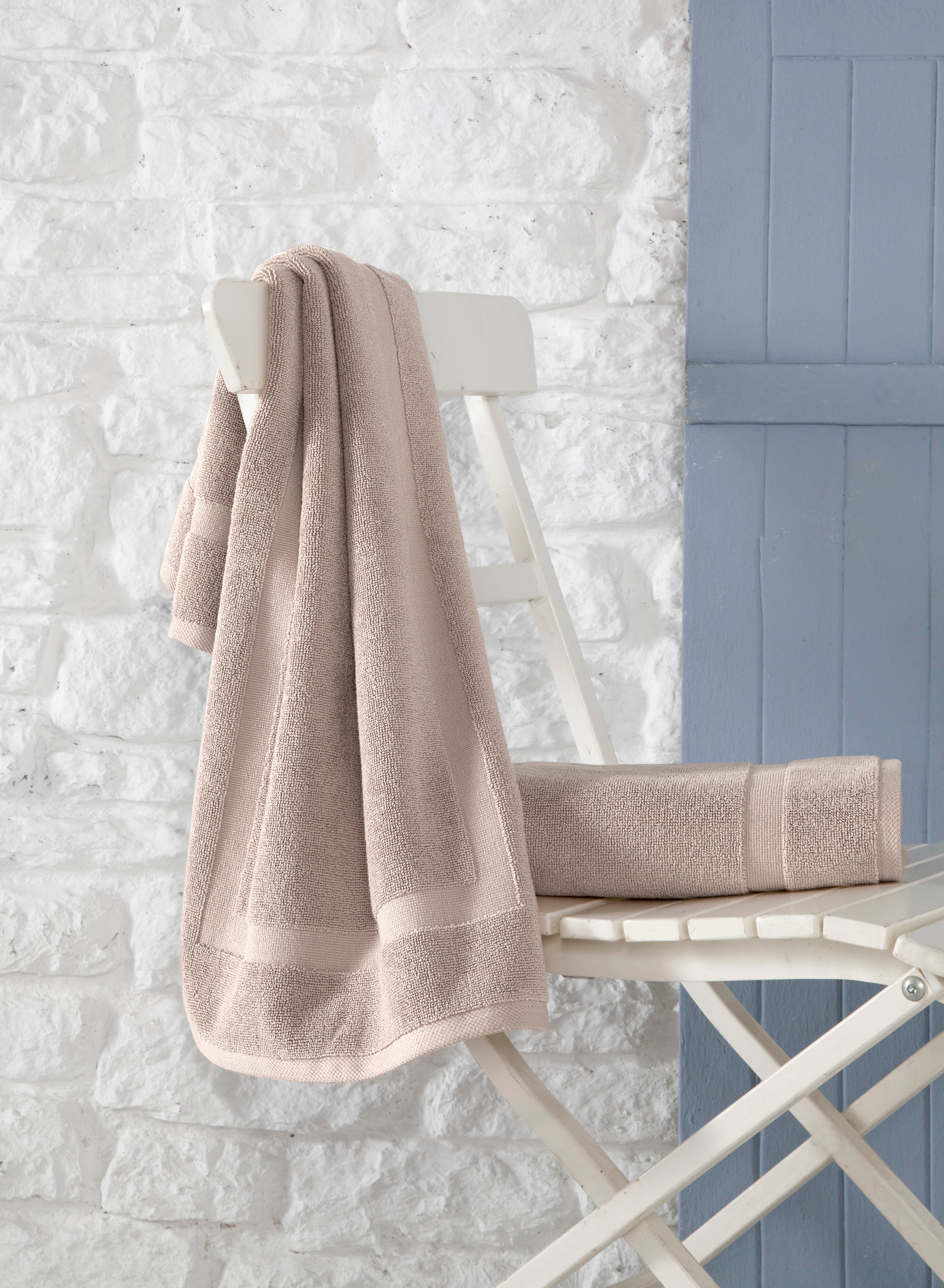 PANEL BANDED 2 PC BATH MAT SET 20X34