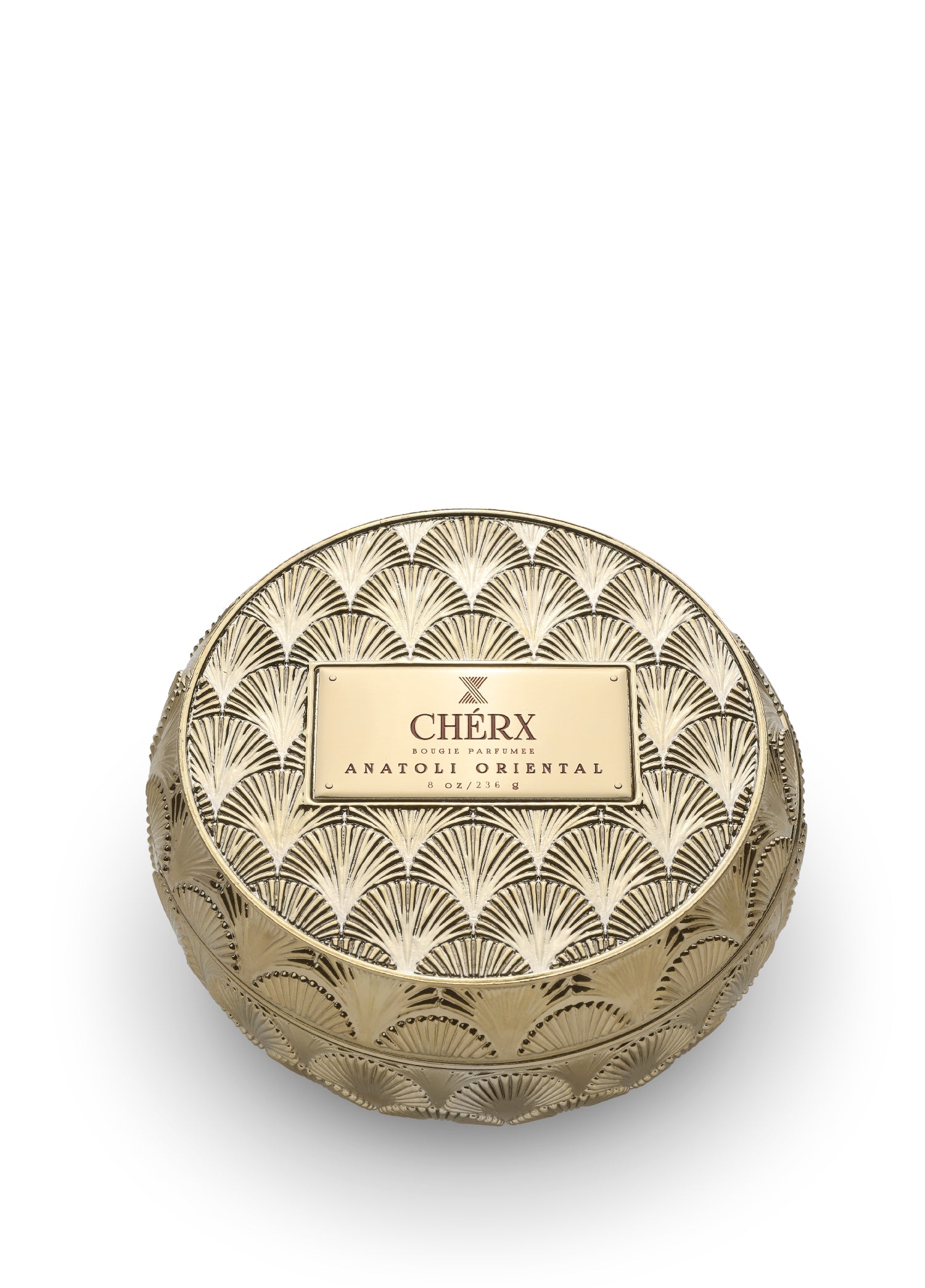 Anatoli Oriental Glass Bowl Candle