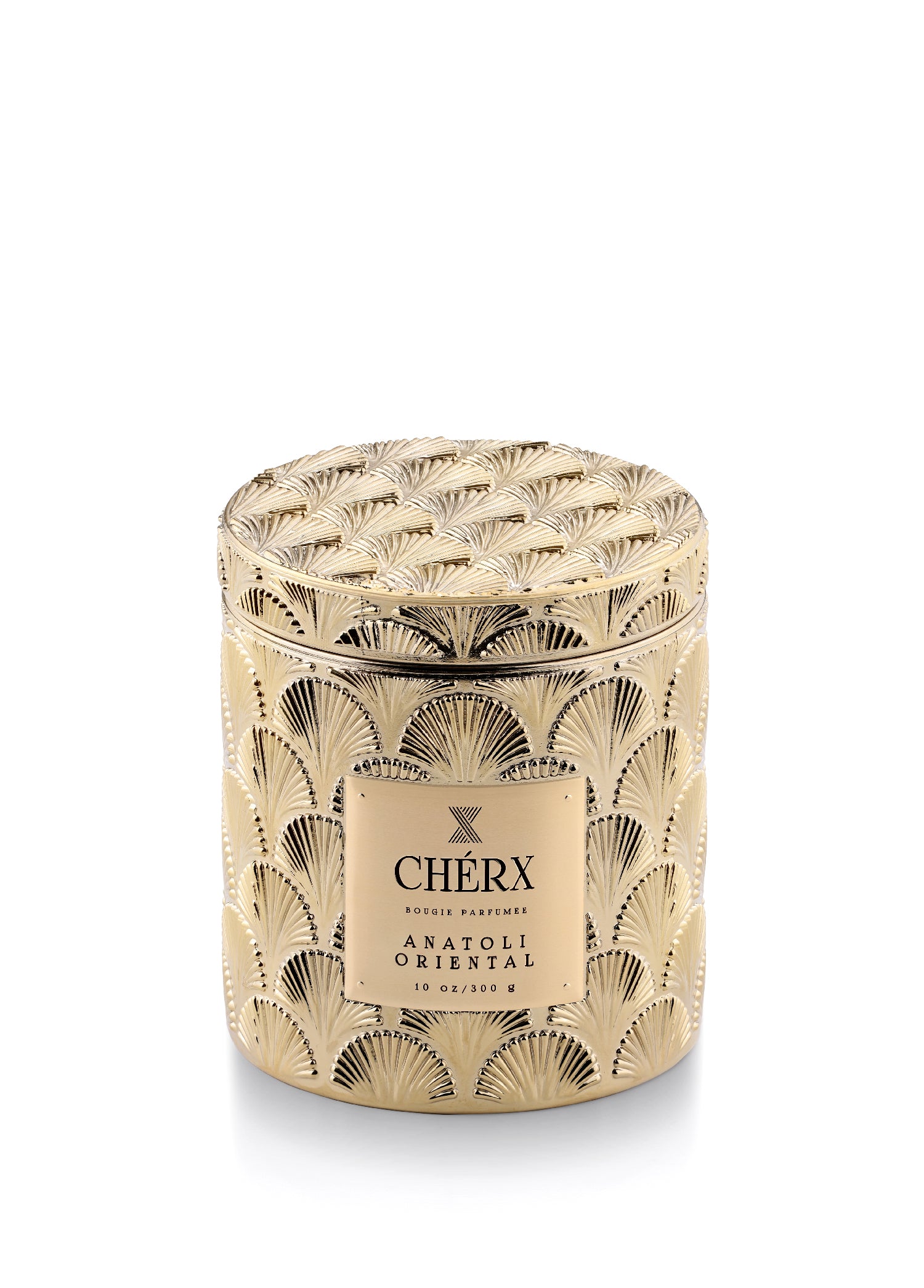 Anatoli Oriental Glass Jar Candle