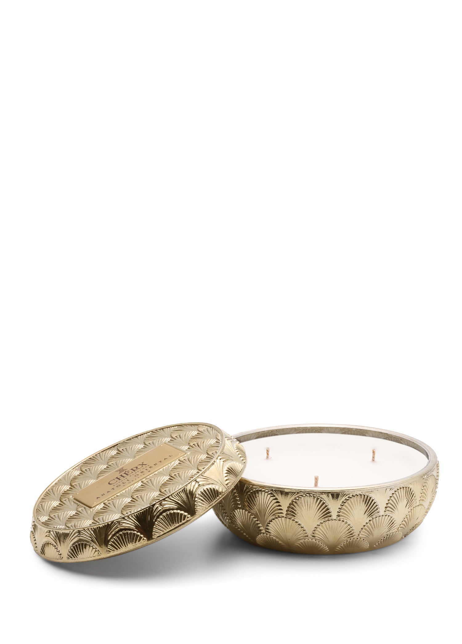 Anatoli Oriental Glass Bowl Candle