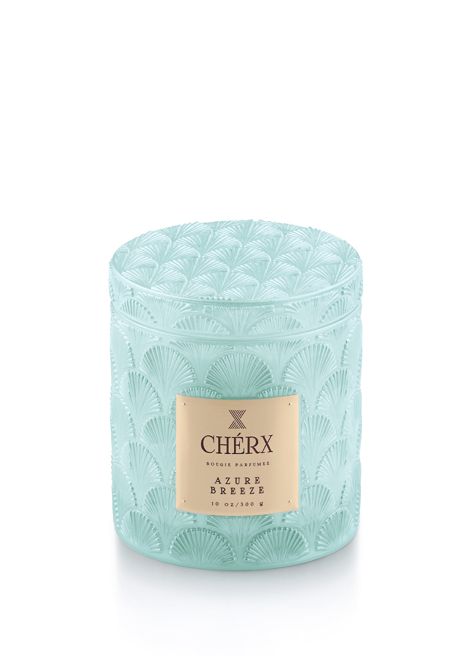 Azure Breeze Glass Jar Candle