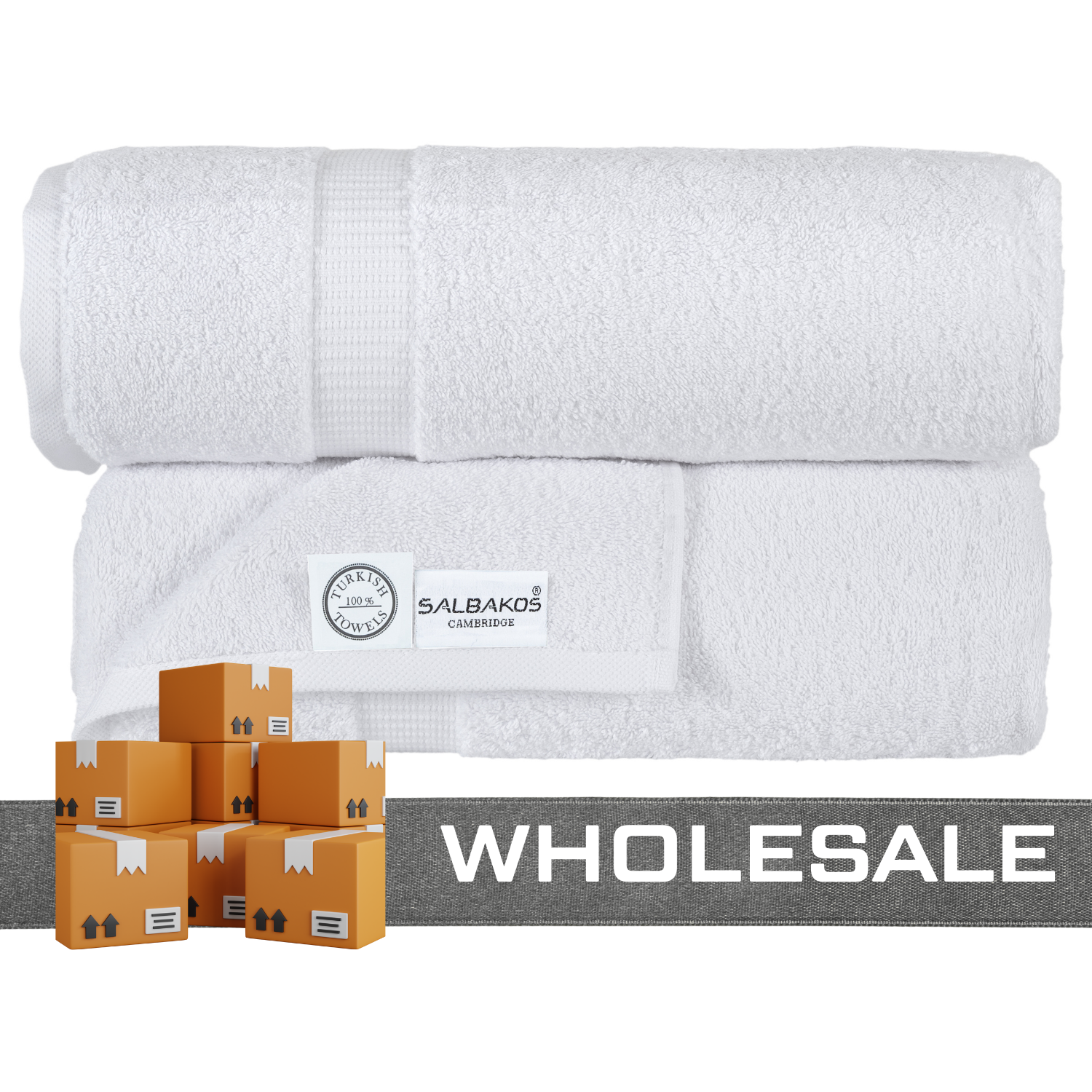 2 Piece Bath Sheet Towels - Wholesale Premium Towel Sets - 12 Set Case Pack