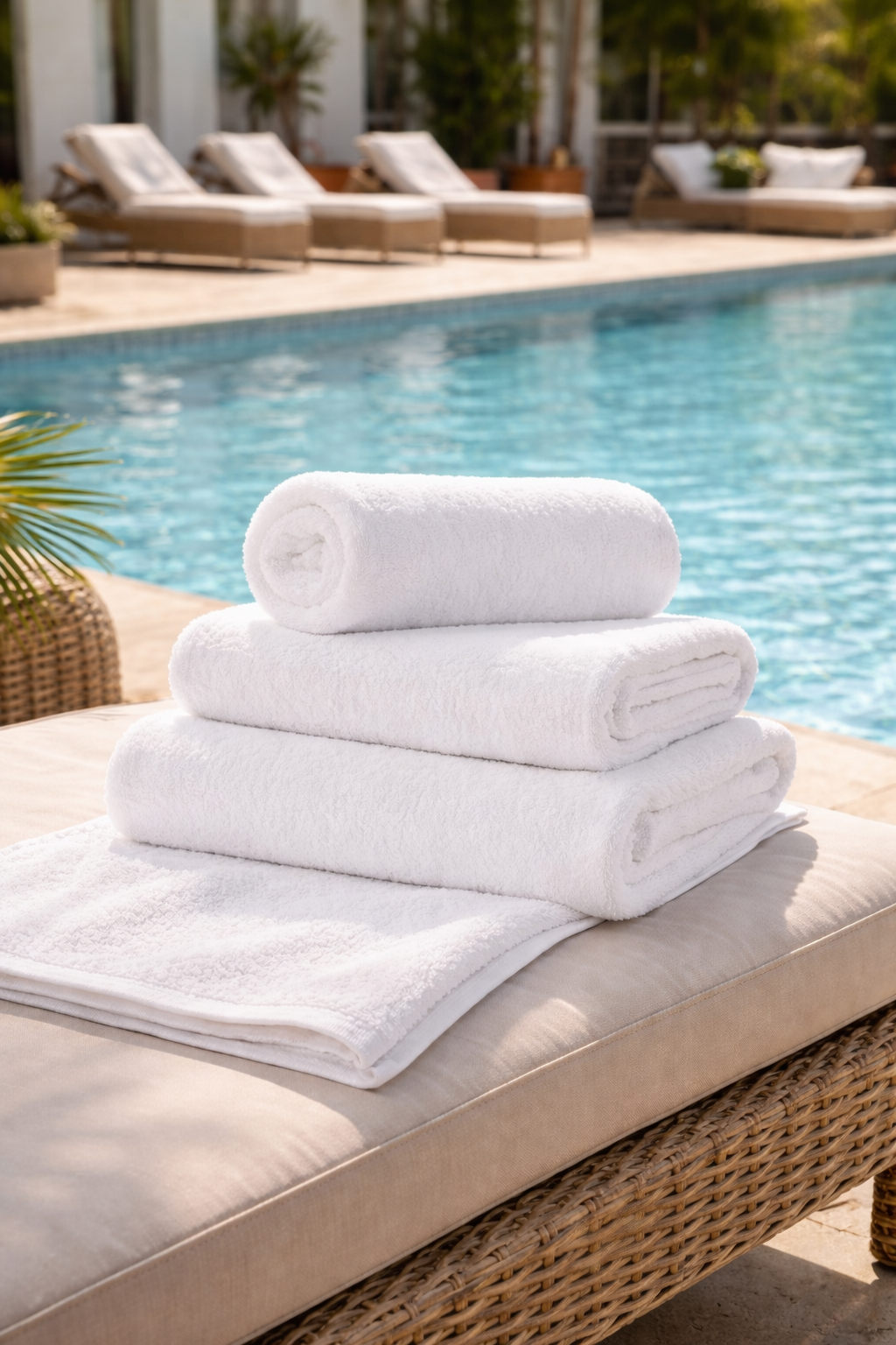 5 Piece Bath Sheet Towels - Wholesale Premium Towel Sets - 4 Set Case Pack