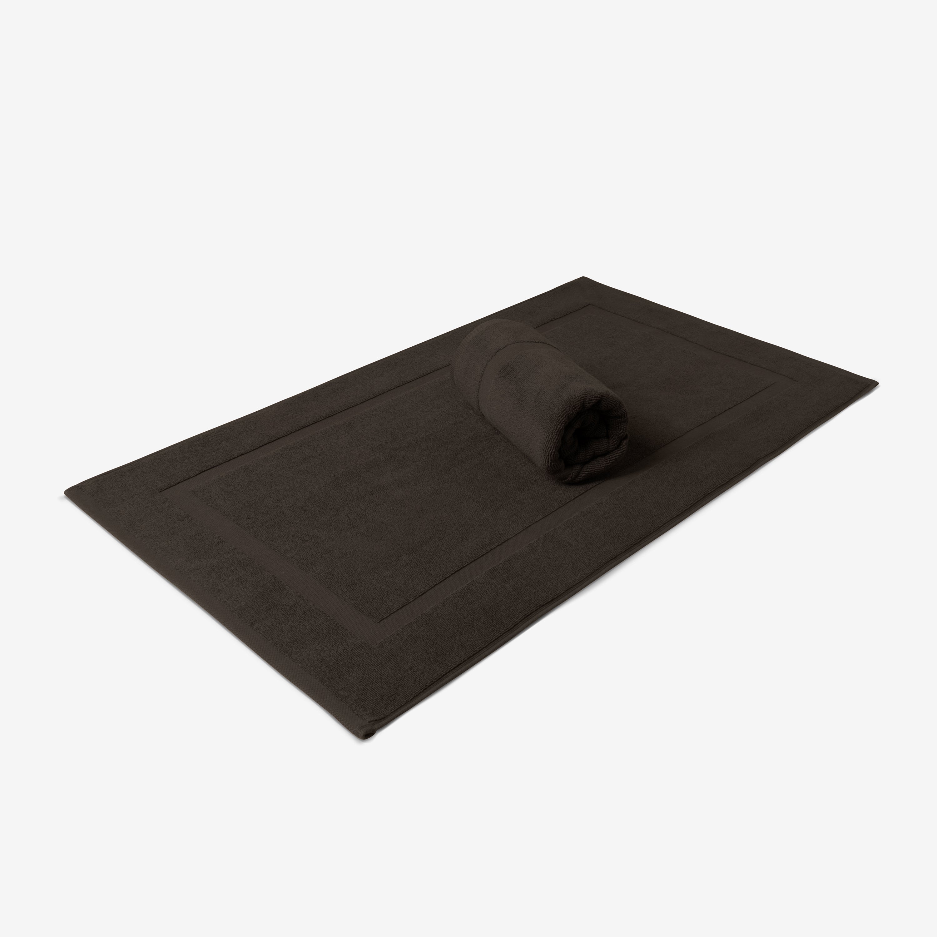 PANEL BANDED 2 PC BATH MAT SET
