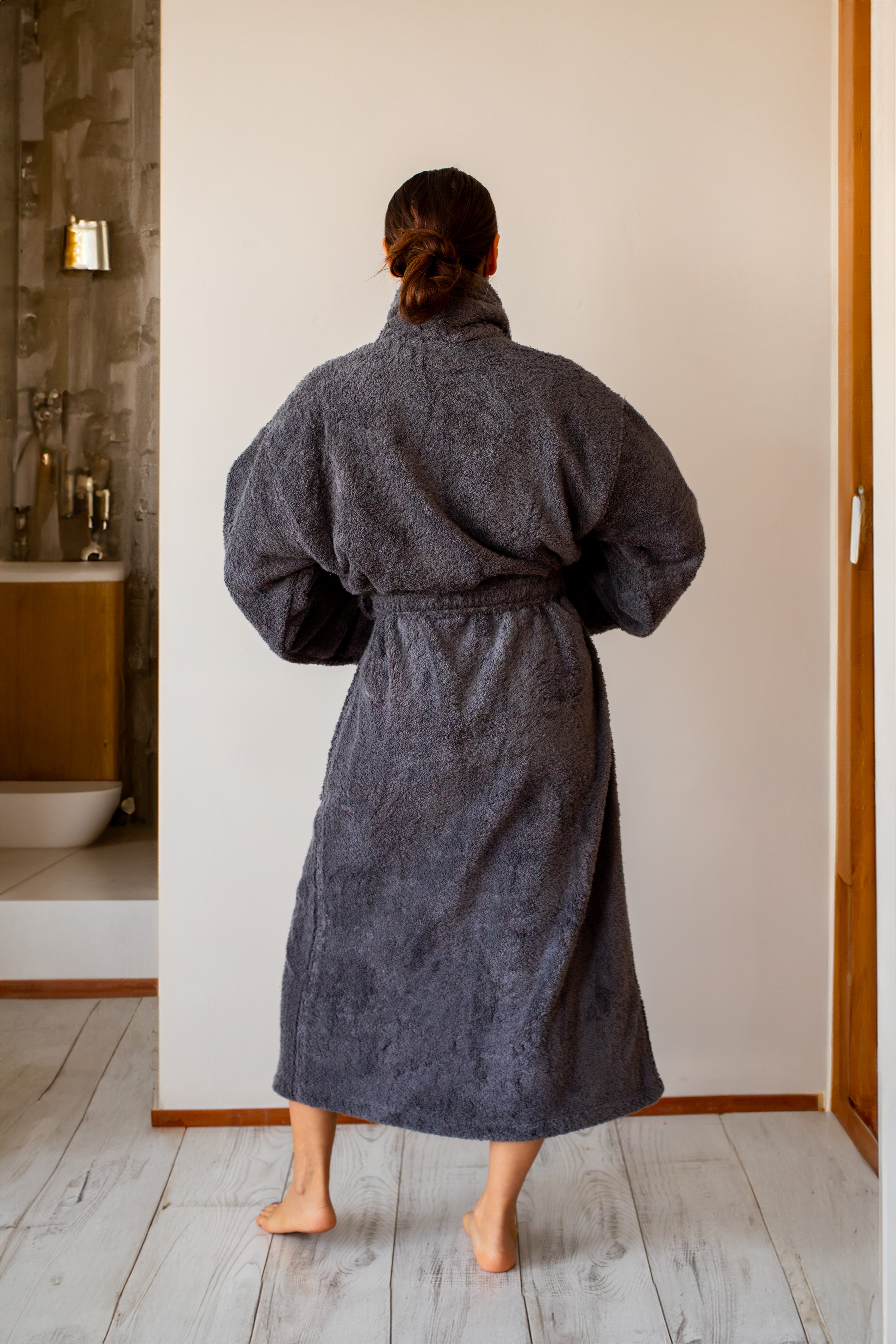 550 GSM Shawl Terry Robe