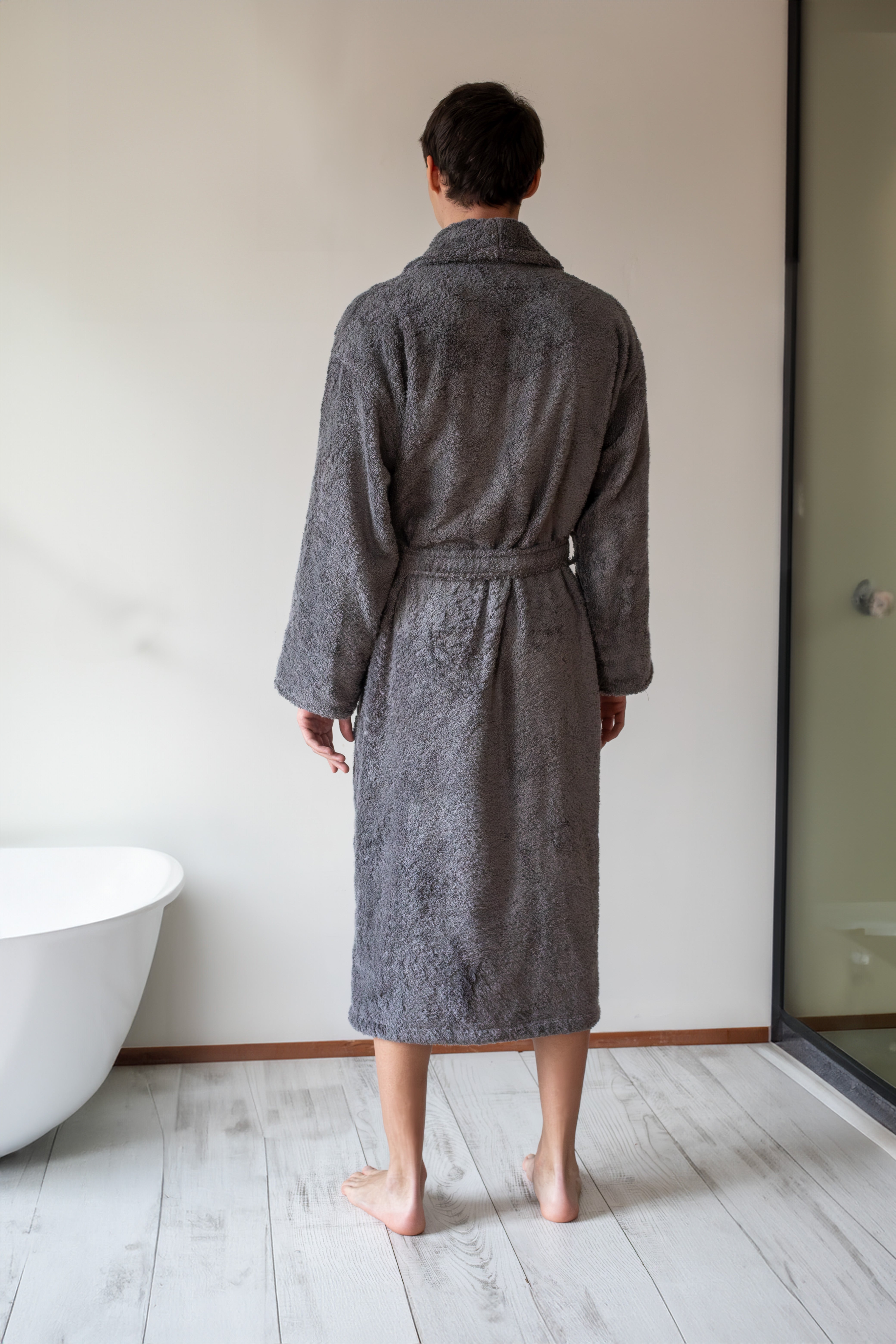 550 GSM Shawl Terry Robe