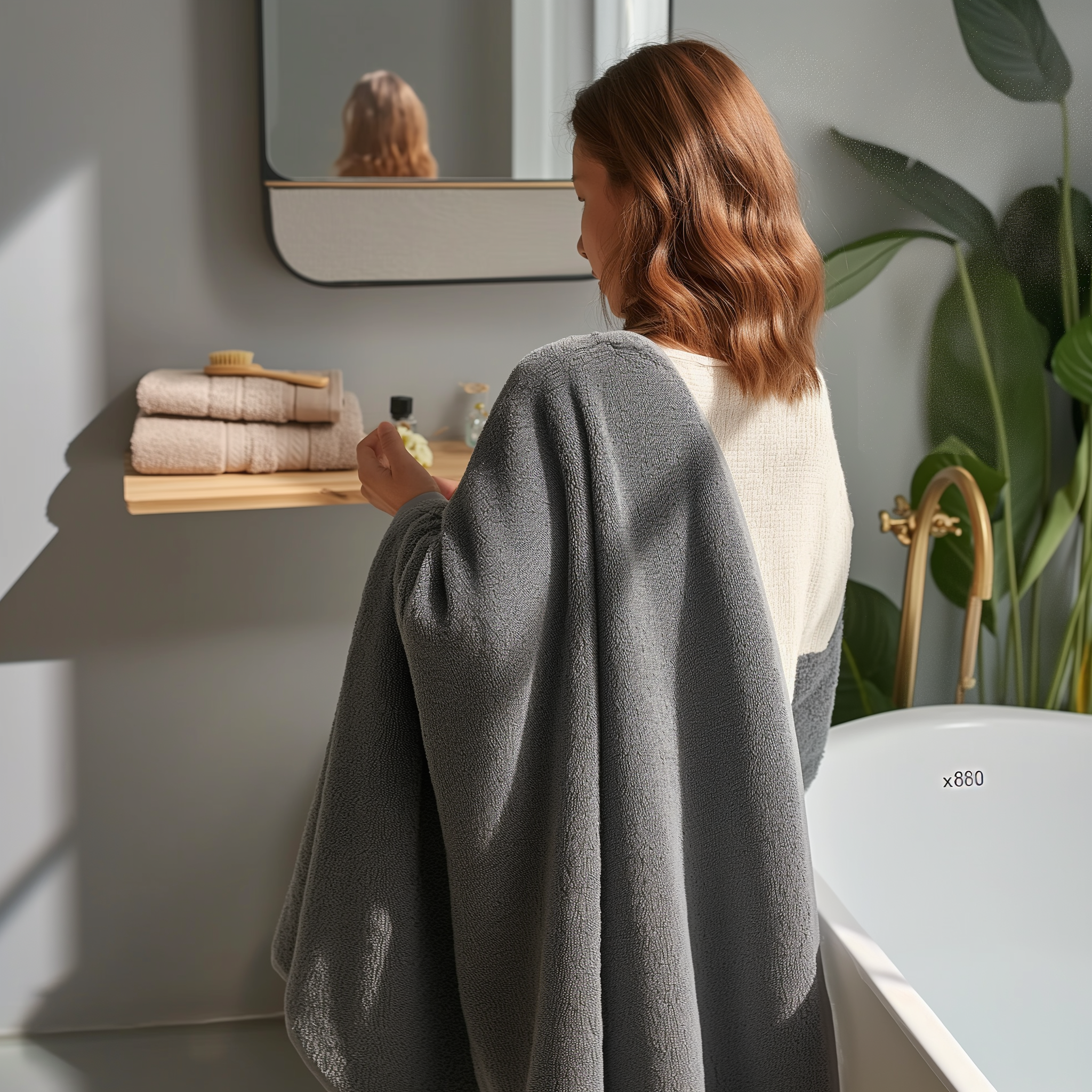 JUMBO BATH SHEET 40X80