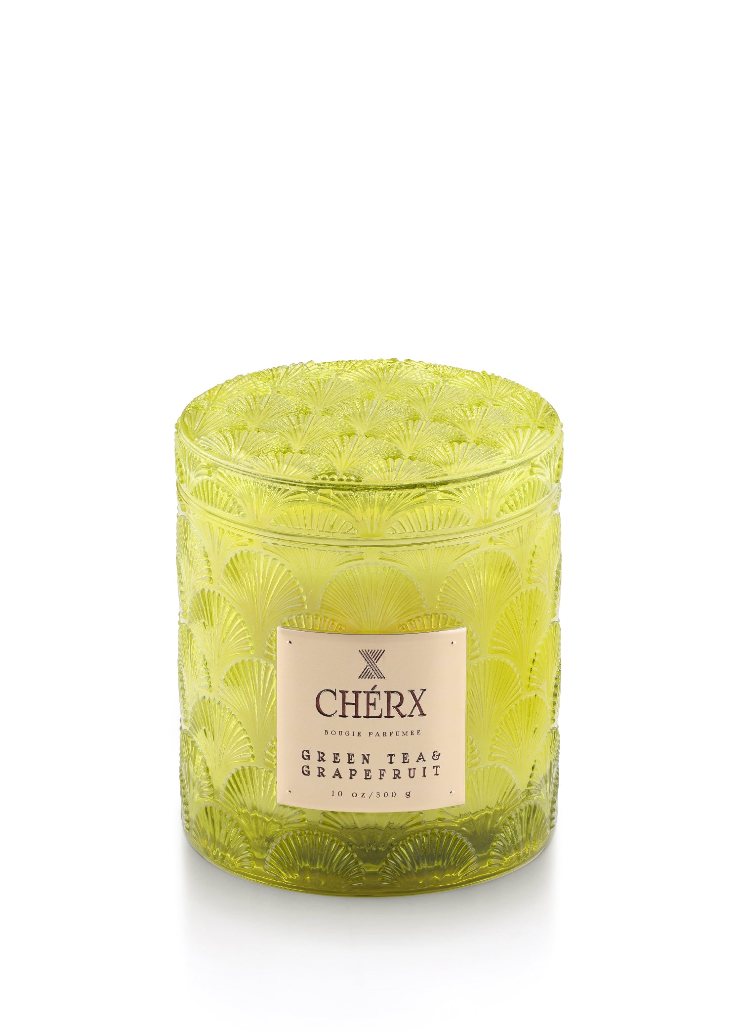 Green Tea & Grapefruit Glass Jar Candle