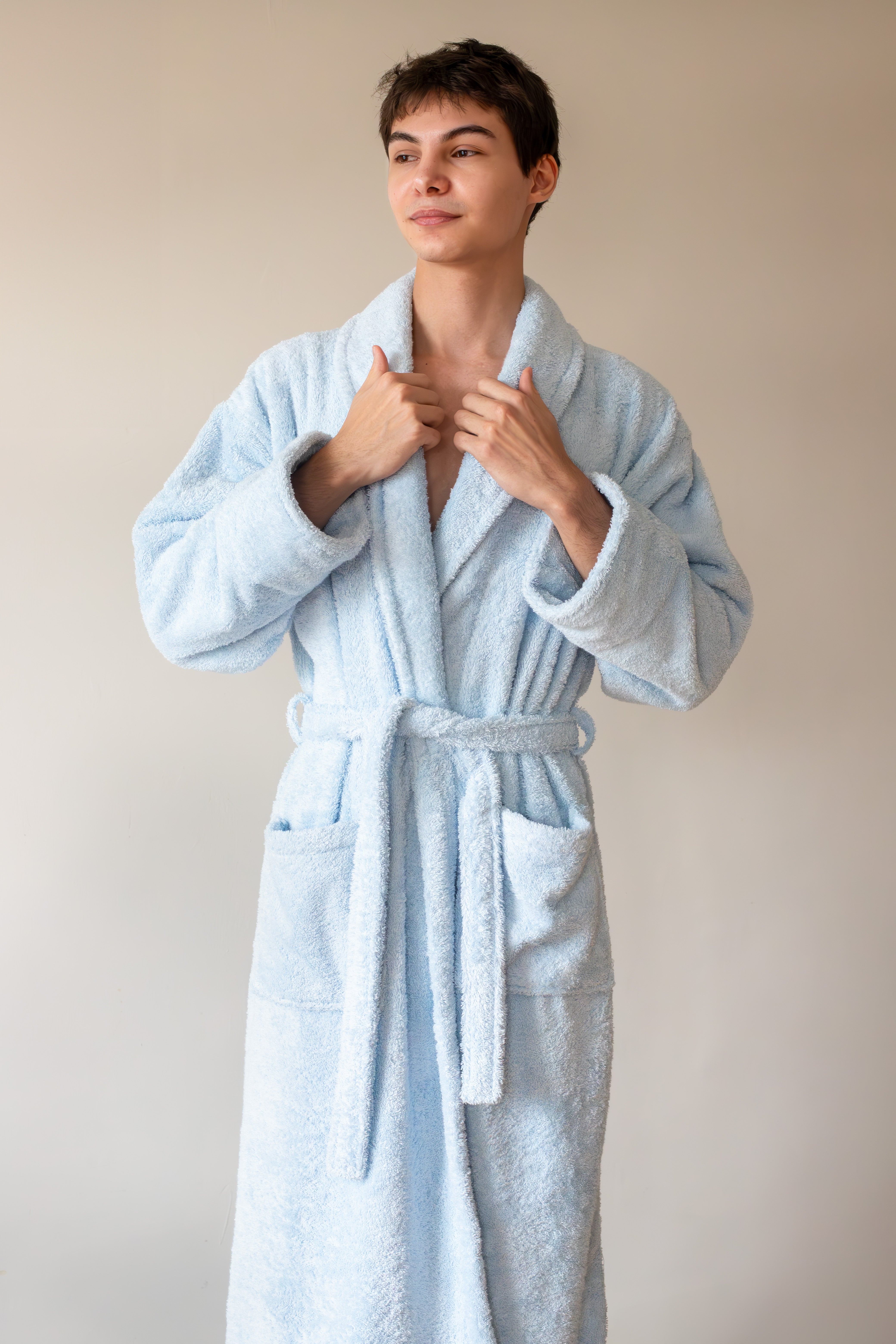 550 GSM Shawl Terry Robe