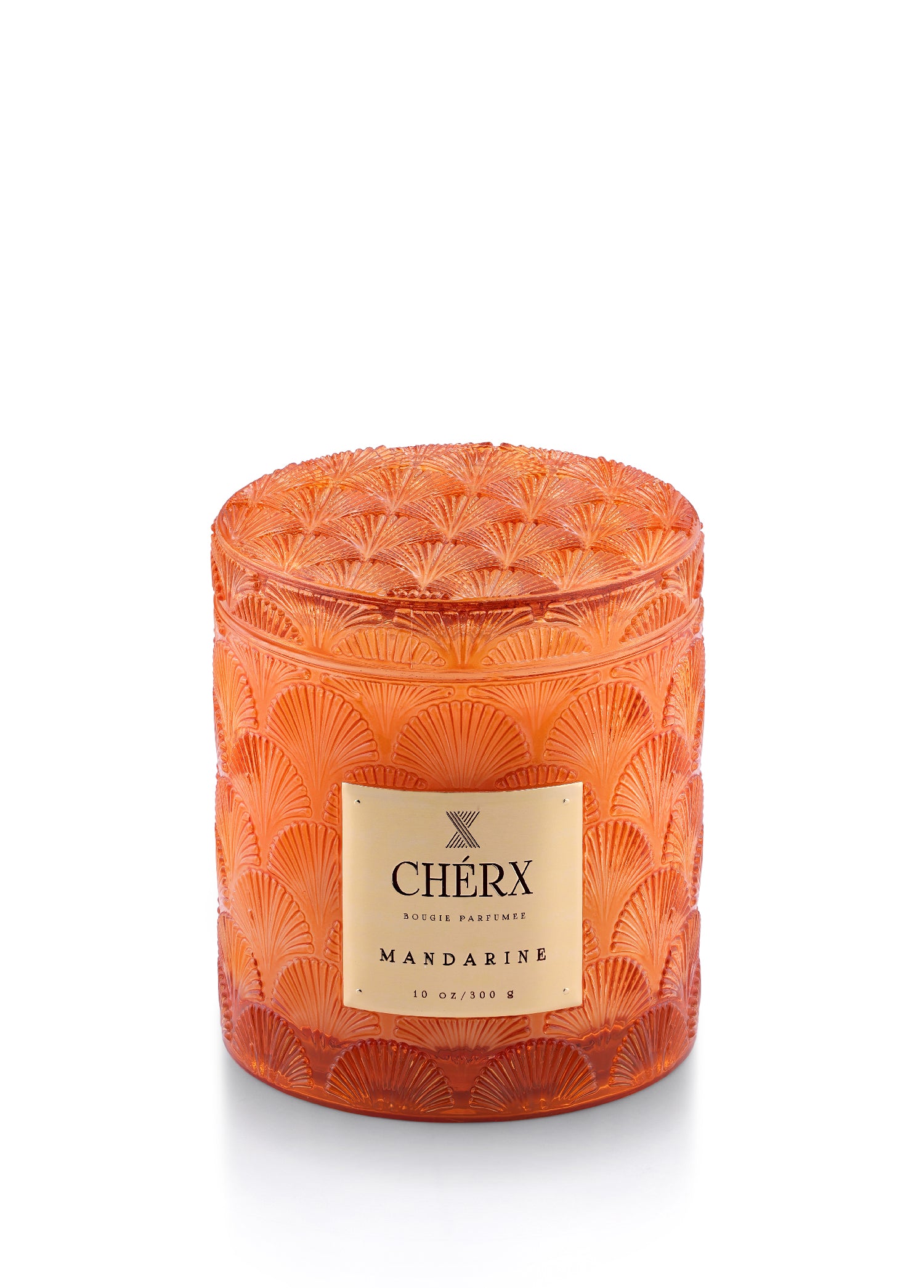 Mandarine Glass Jar Candle