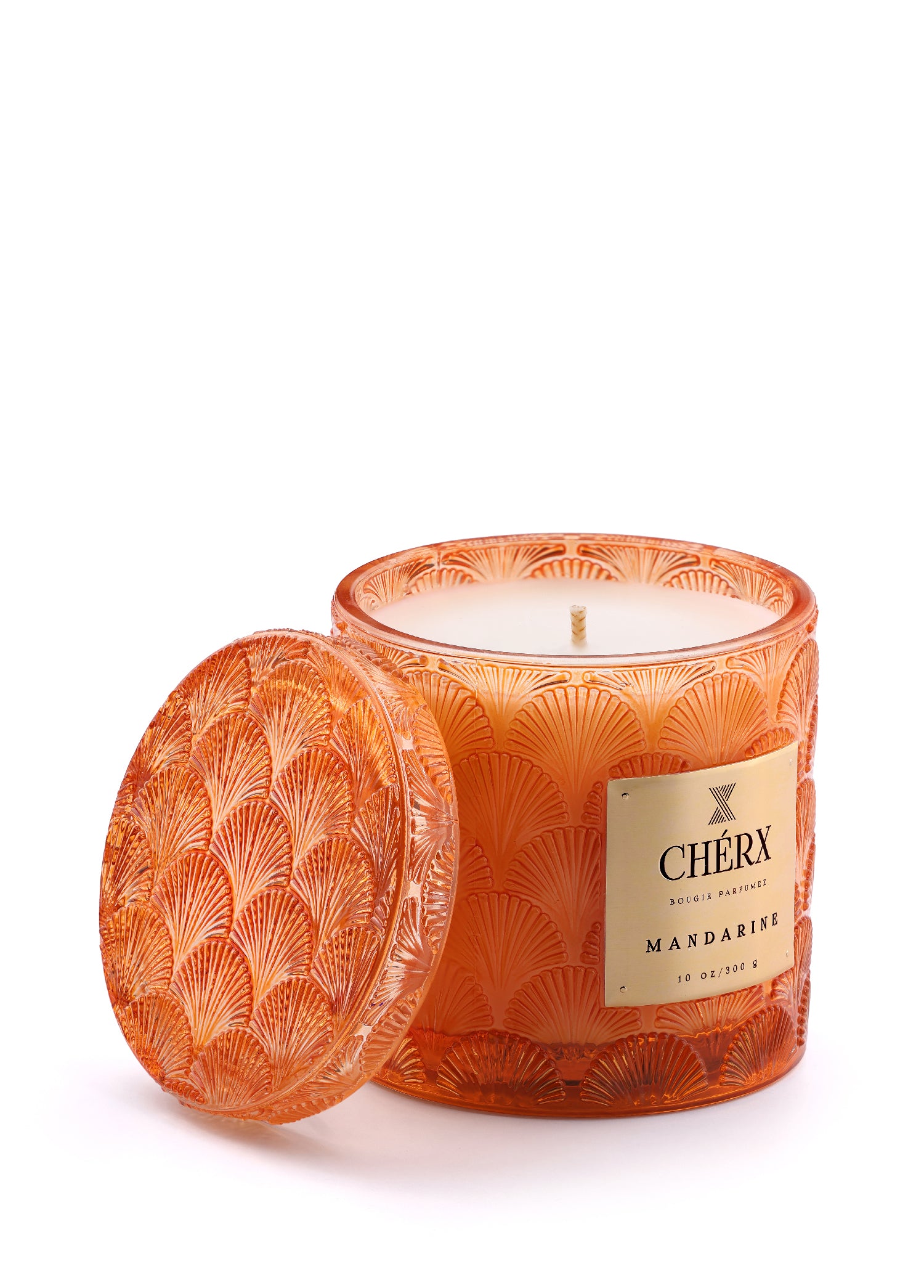 Mandarine Glass Jar Candle