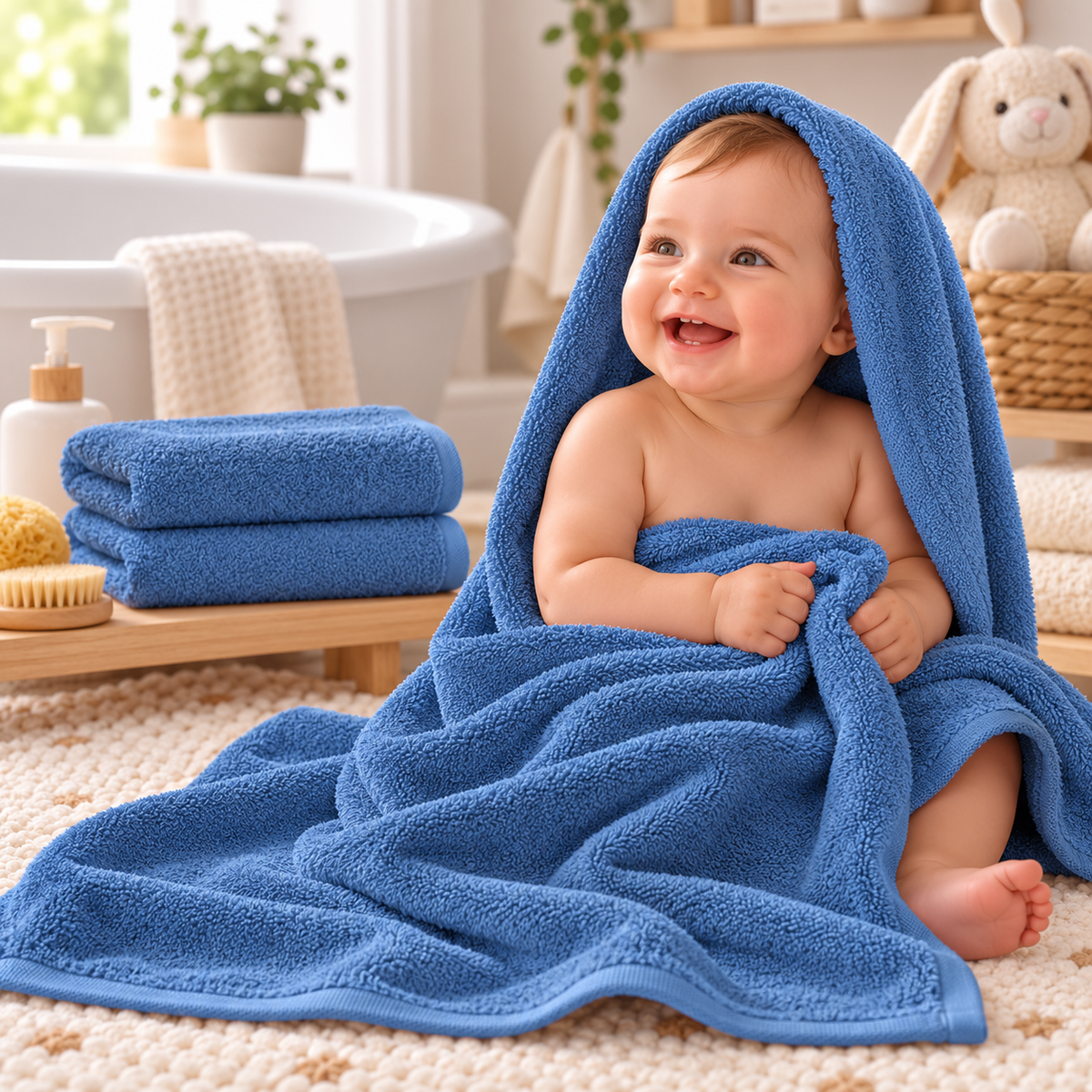 SALBAKOS Soft Baby Towel - 30x56"
