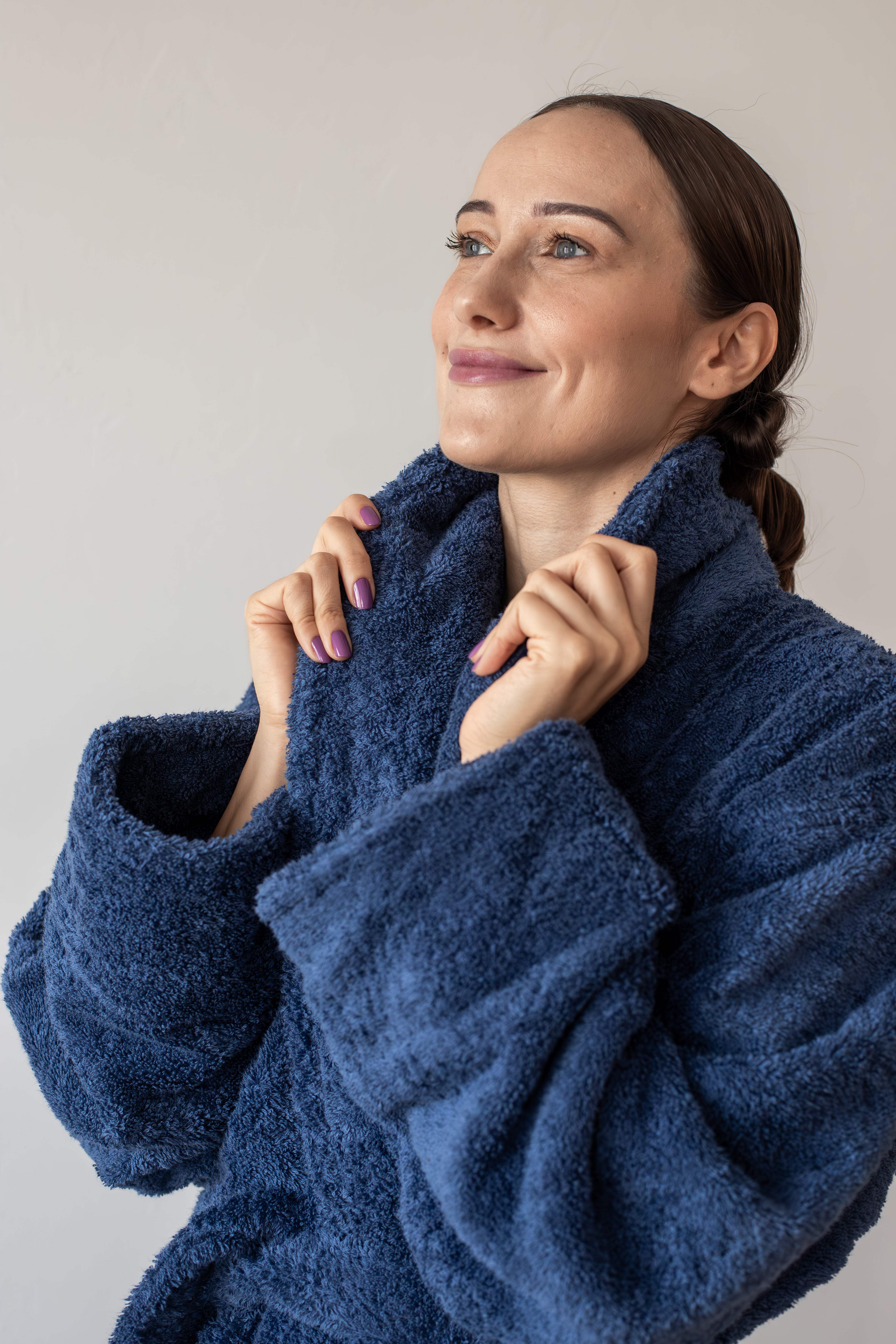 550 GSM Shawl Terry Robe