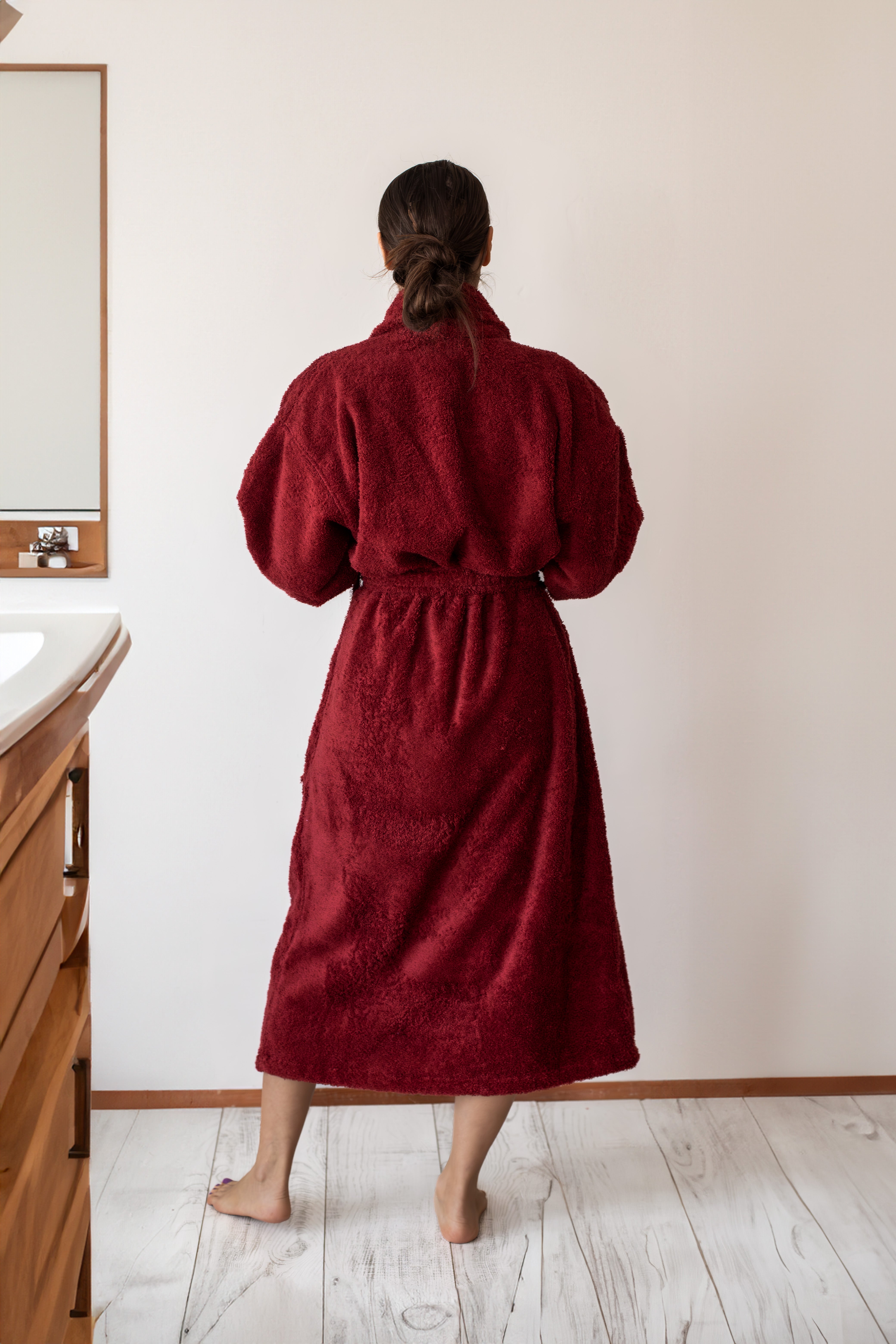 550 GSM Shawl Terry Robe