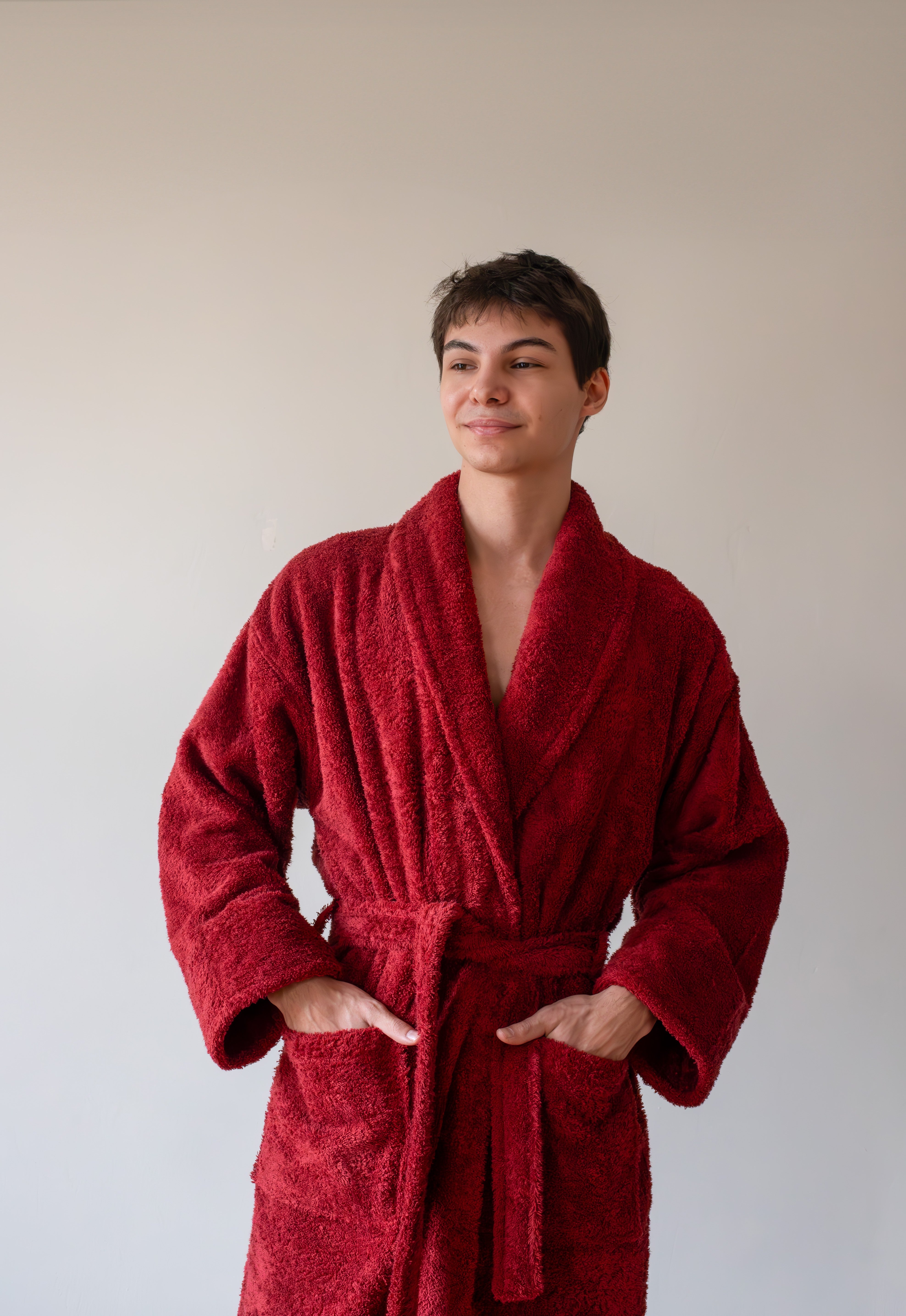 550 GSM Shawl Terry Robe