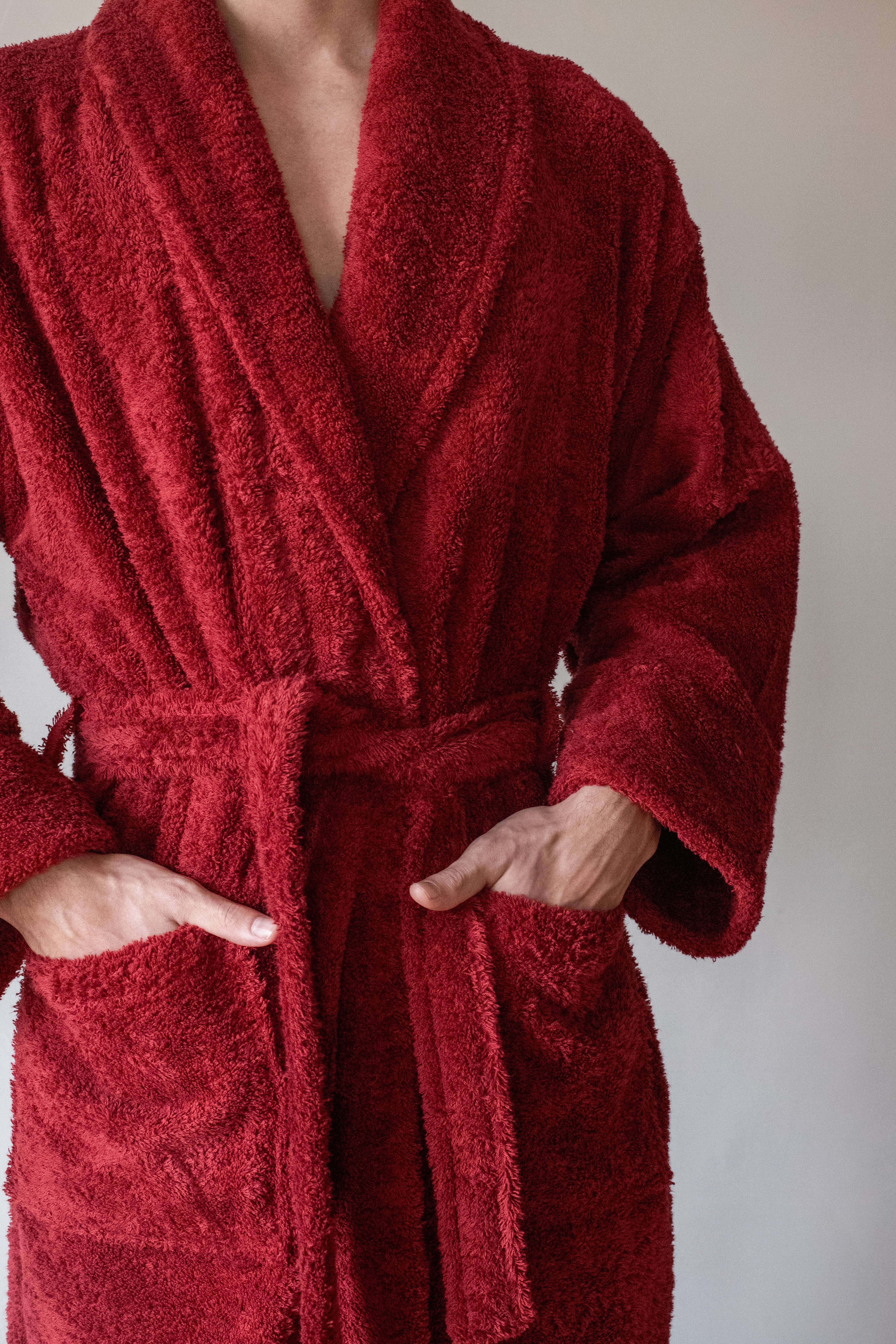 550 GSM Shawl Terry Robe
