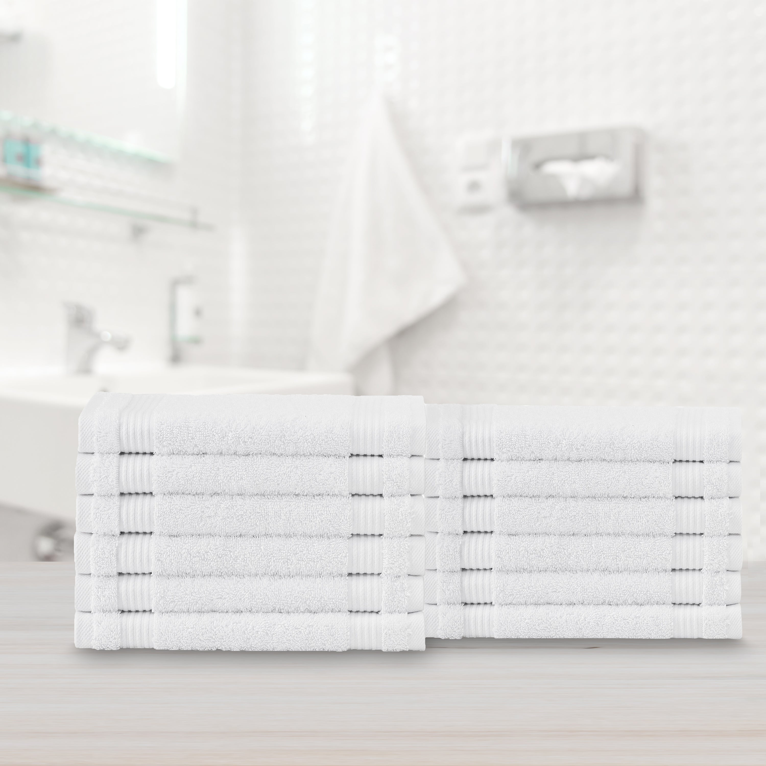 AMADEUS WASHCLOTH 12 PC 12X12