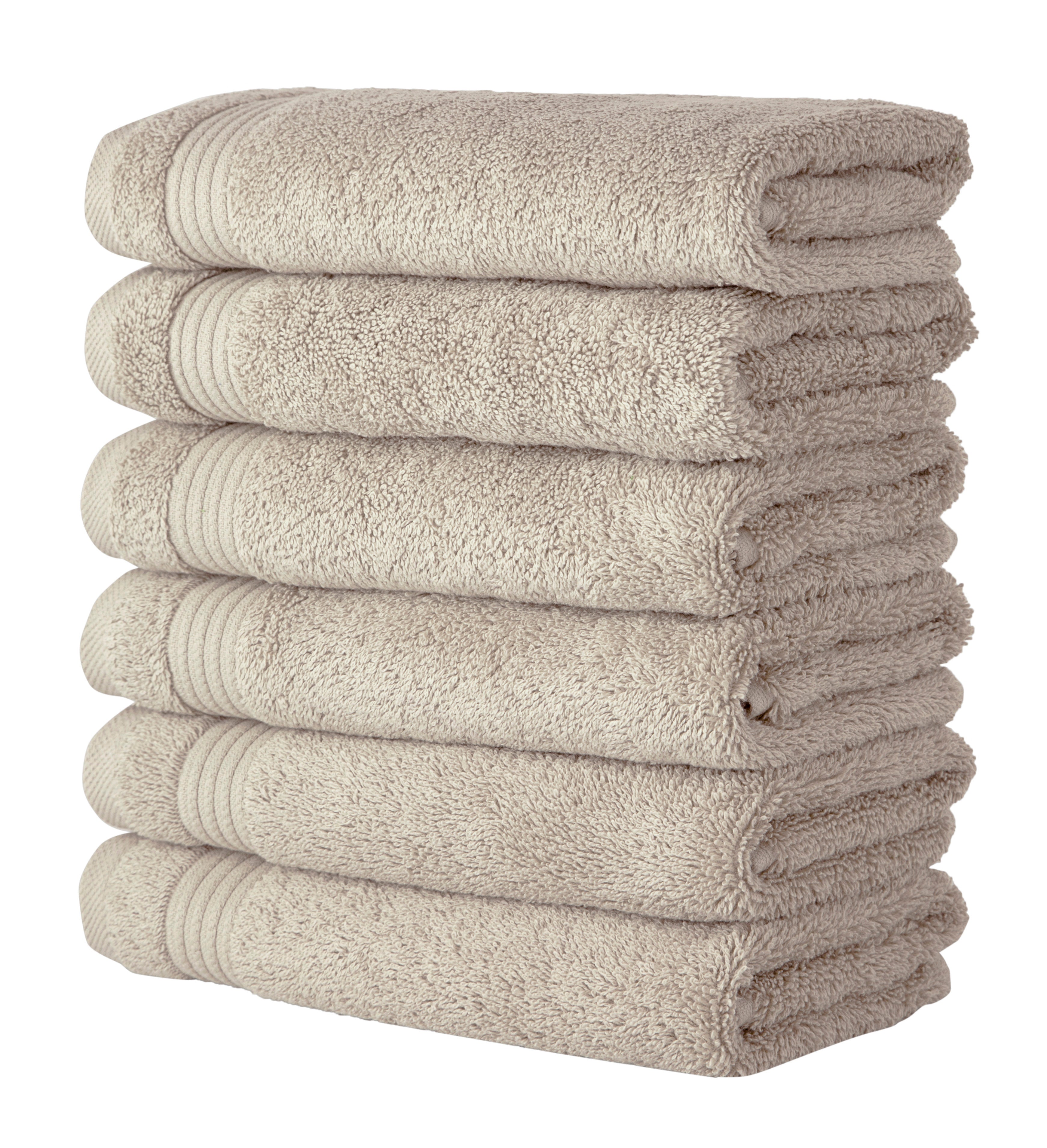 AMADEUS 6 PC HAND TOWEL 16X27