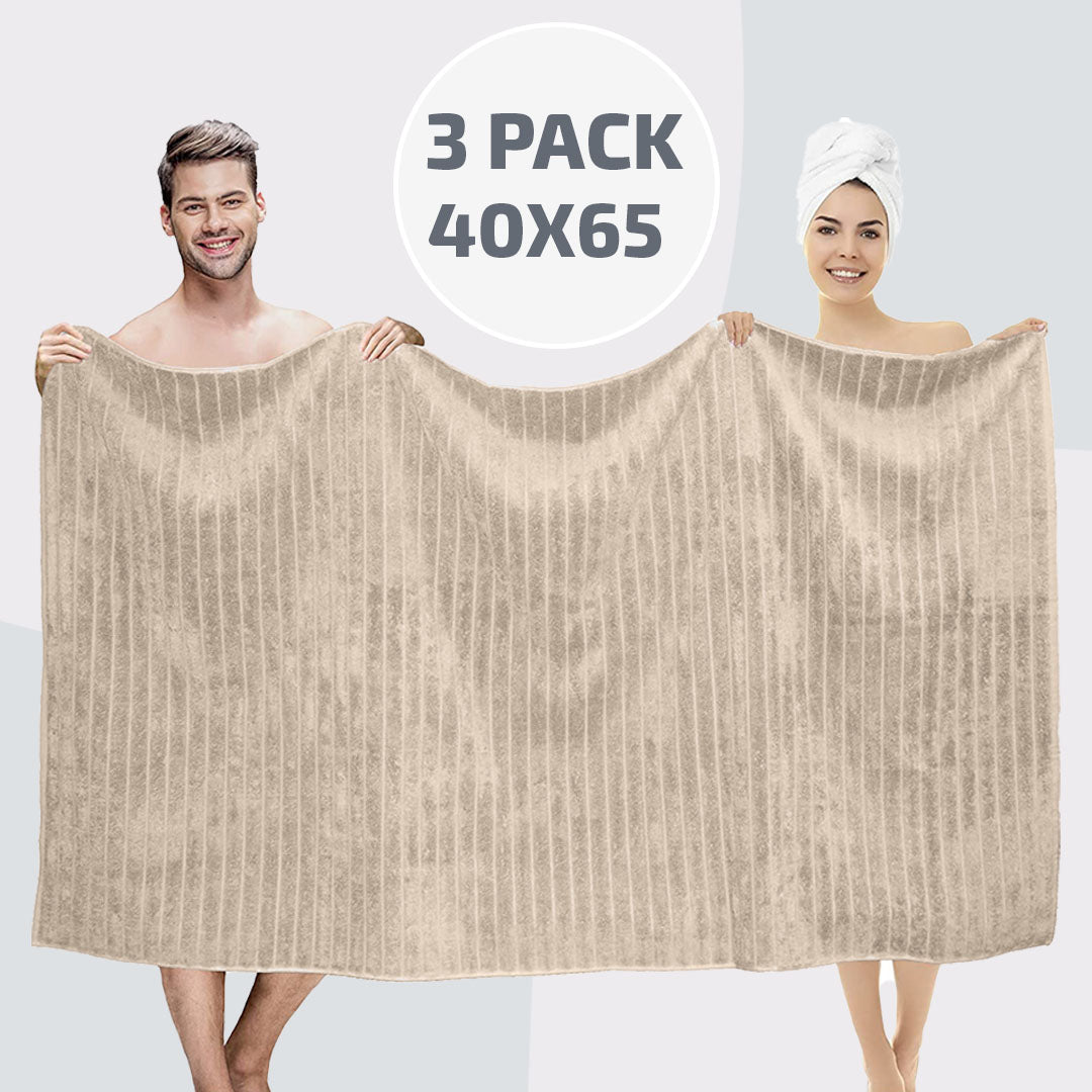 BRAMPTON BATH SHEET SET OF 3