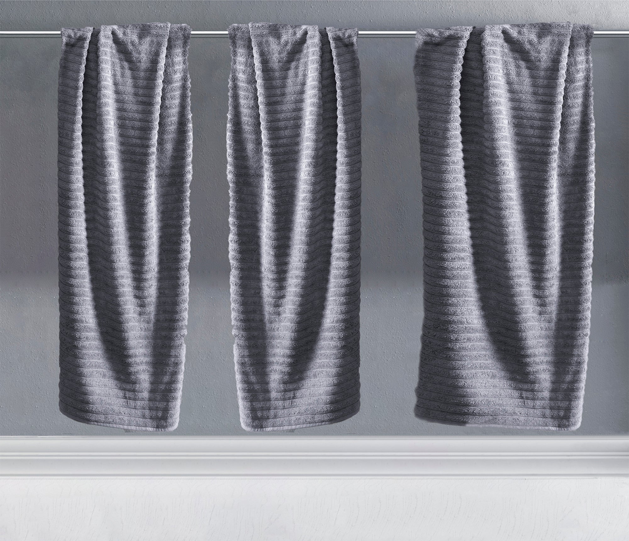 BRAMPTON BATH SHEET SET OF 3