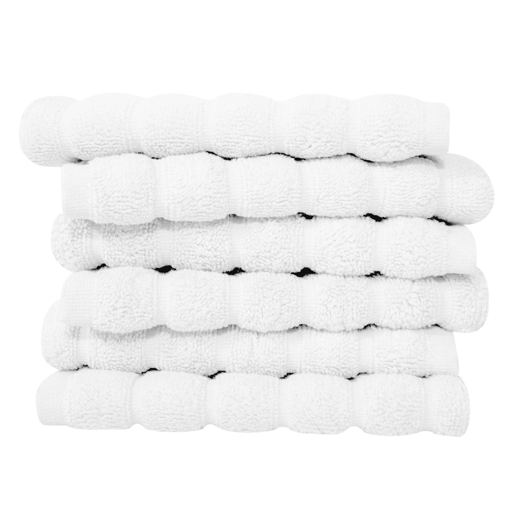 BRAMPTON 6 PC WASHCLOTH 13X13