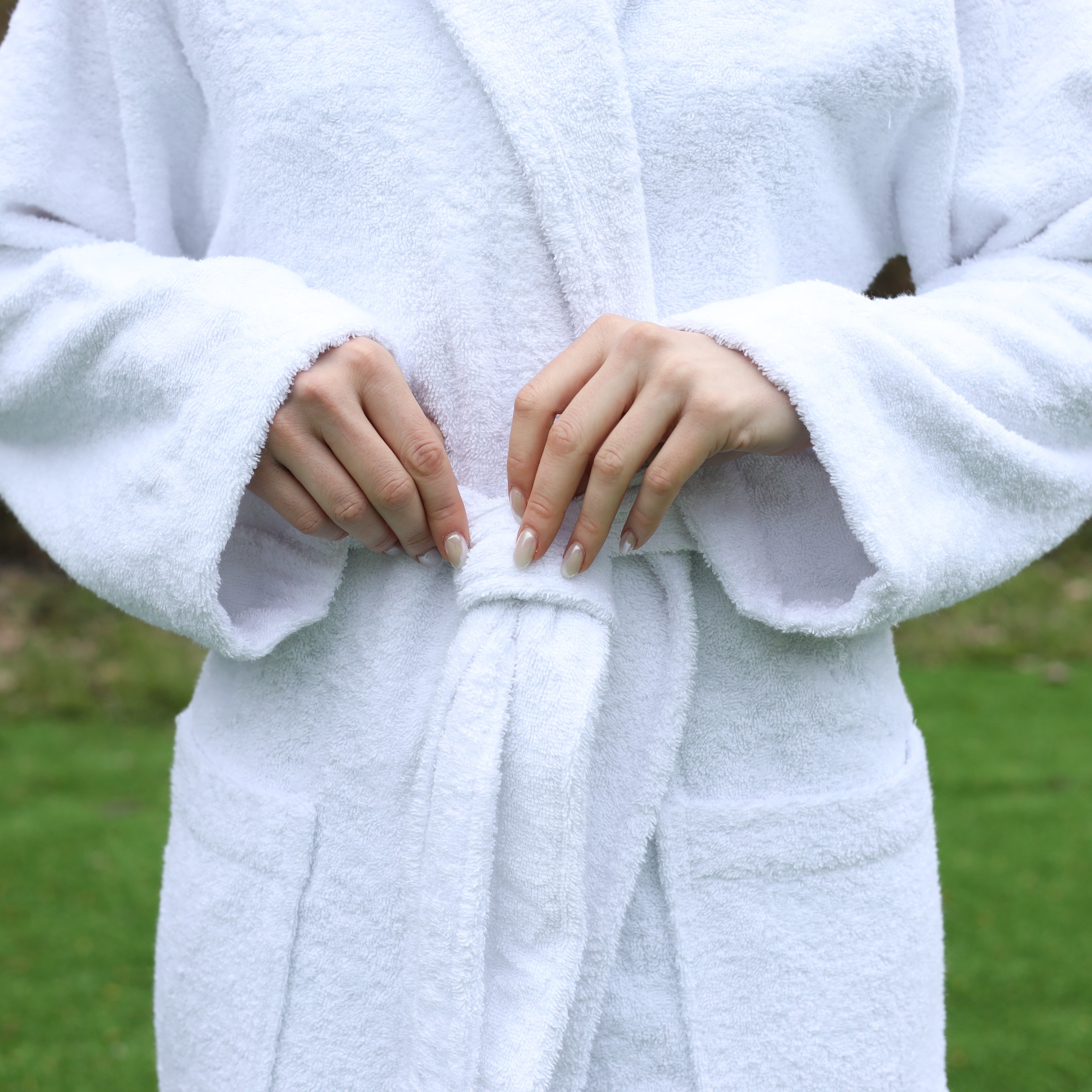 Shawl Collar Terry Robe T400 Customizable