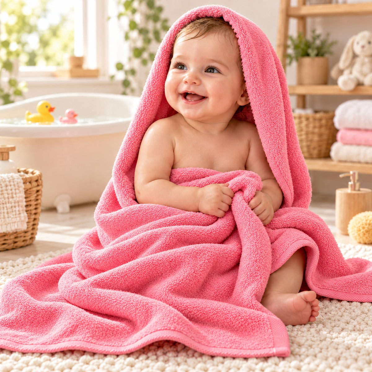 SALBAKOS Soft Baby Towel - 30x56"