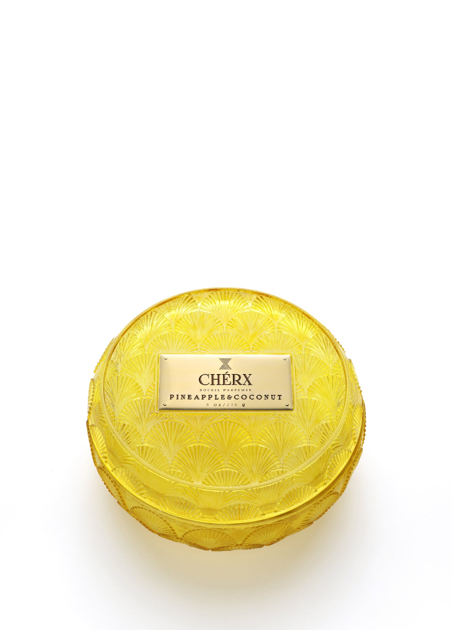 Pineapple & Coconut Glass Bowl Candle