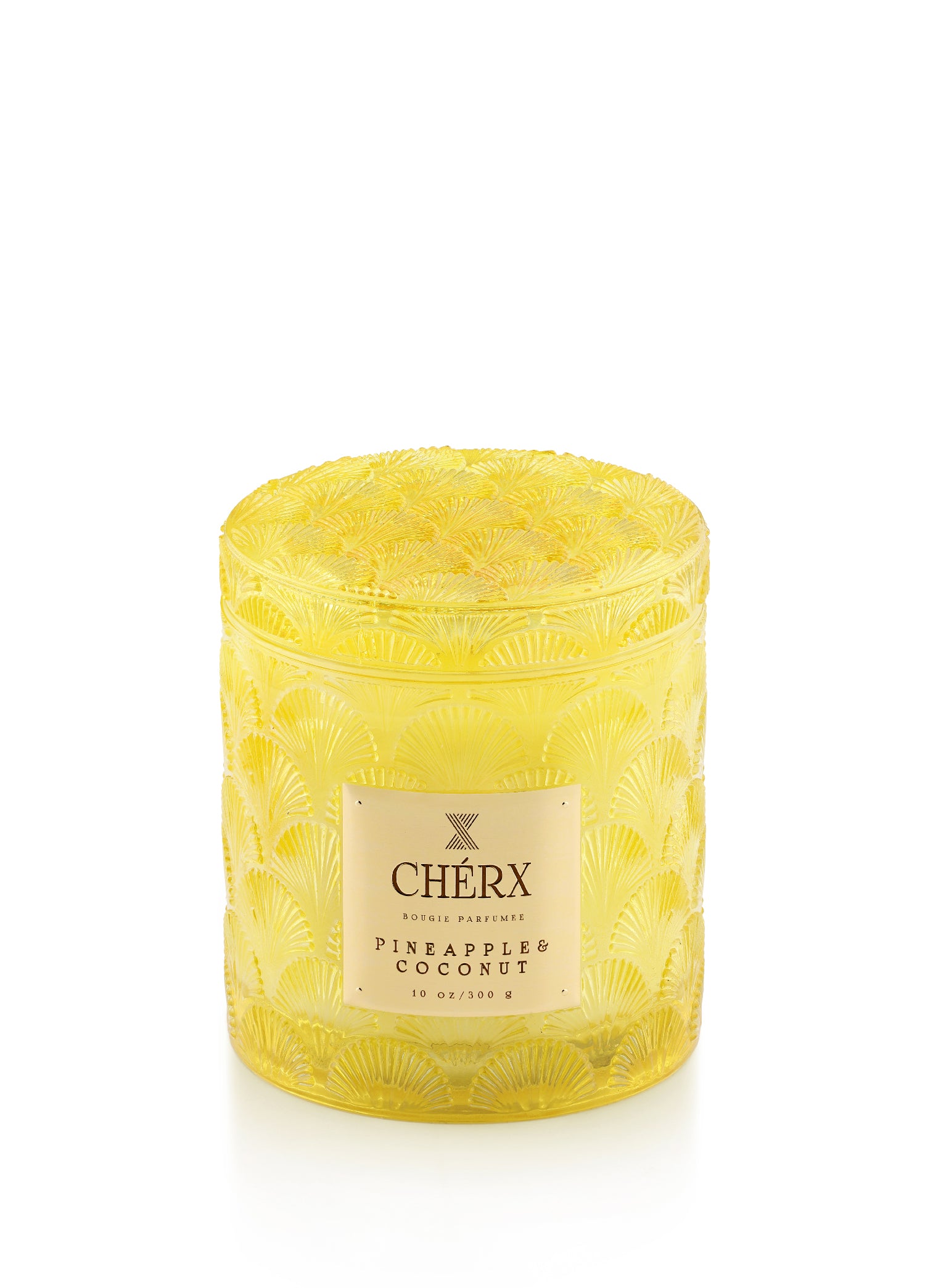 Pineapple & Coconut Glass Jar Candle