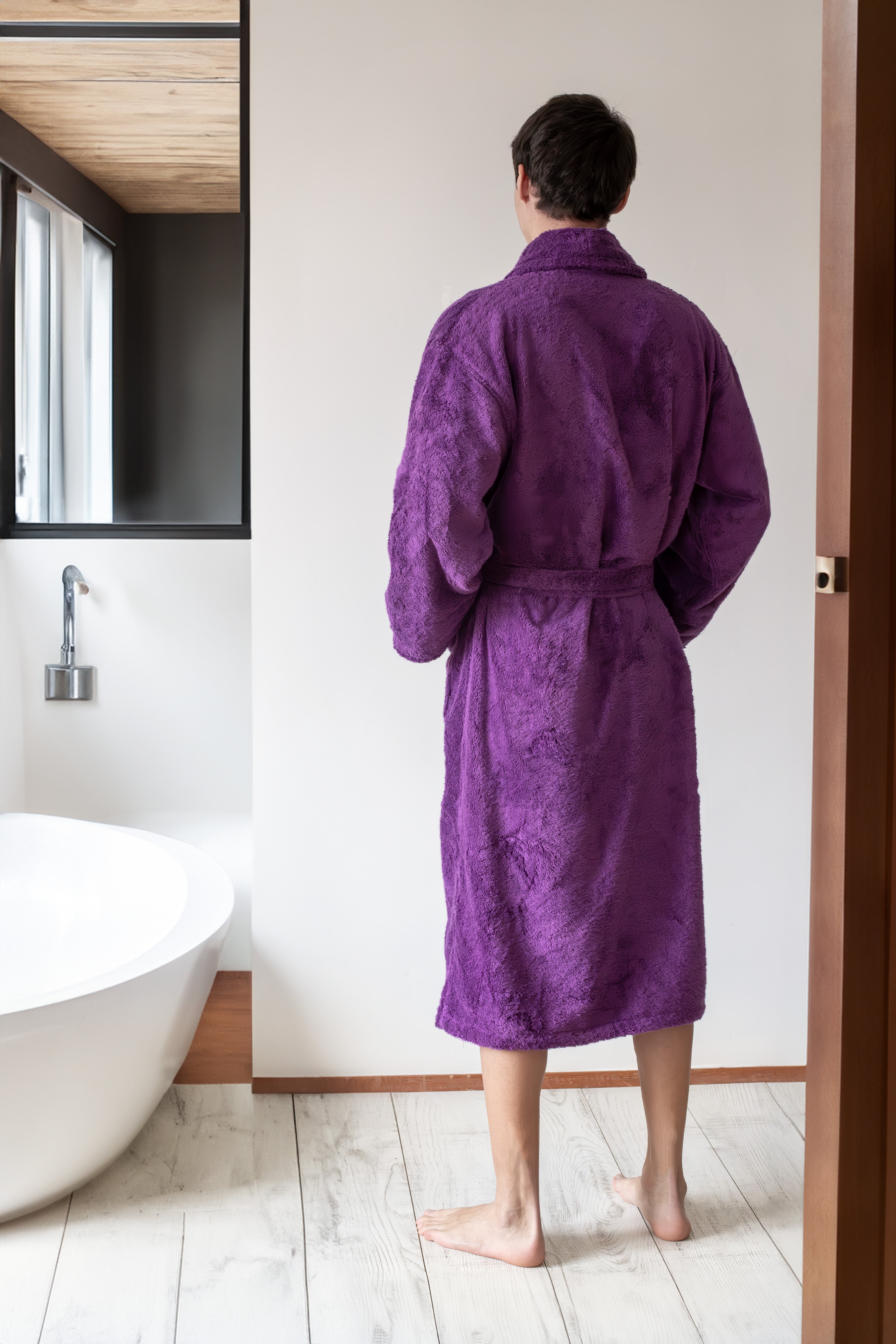 550 GSM Shawl Terry Robe