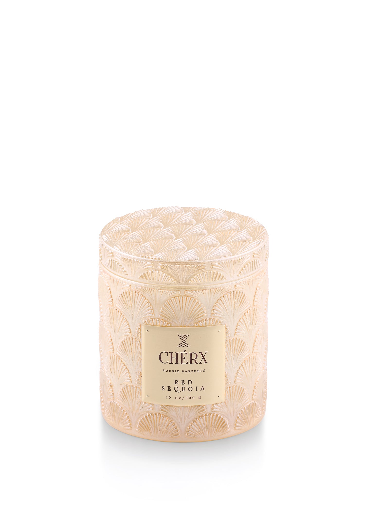 Red Sequoia Glass Jar Candle