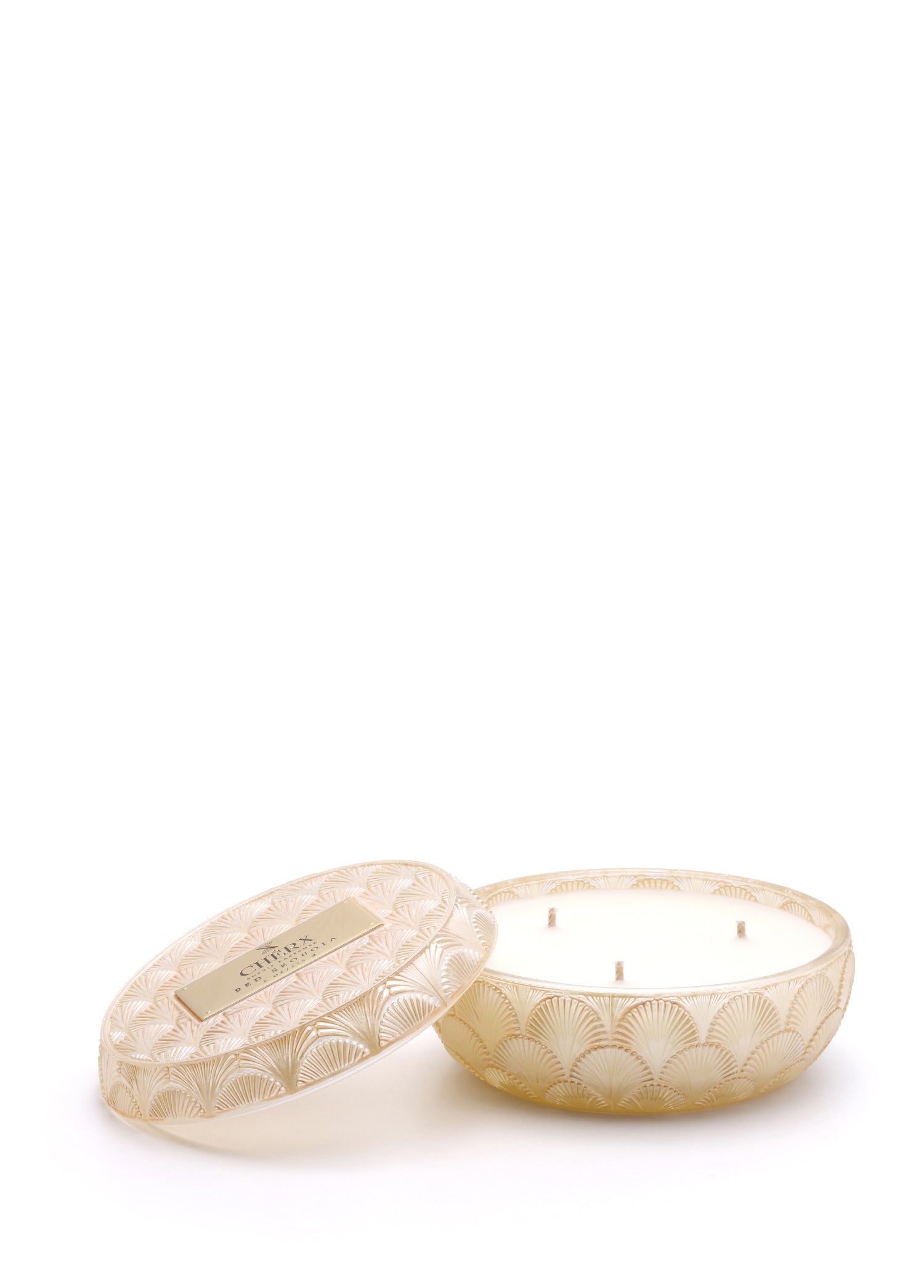 Red Sequoia Glass Bowl Candle