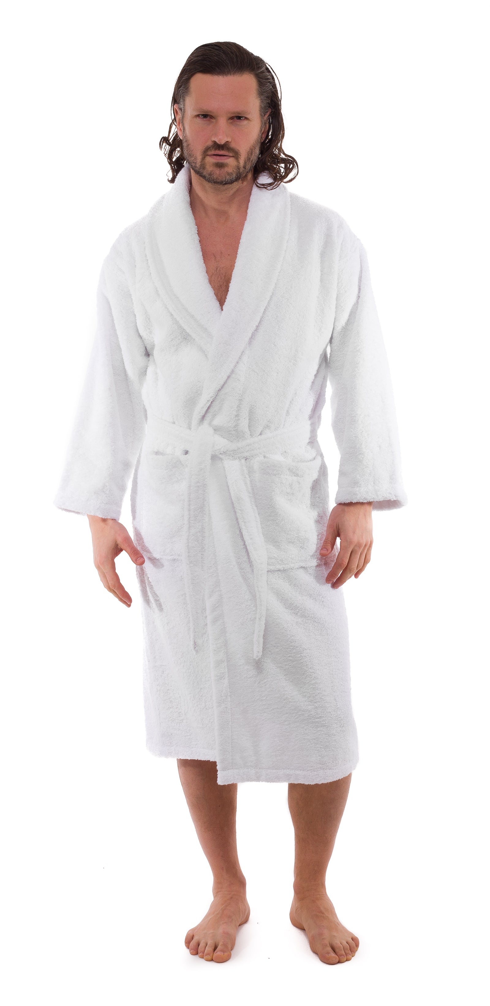 Shawl Collar Terry Robe T400