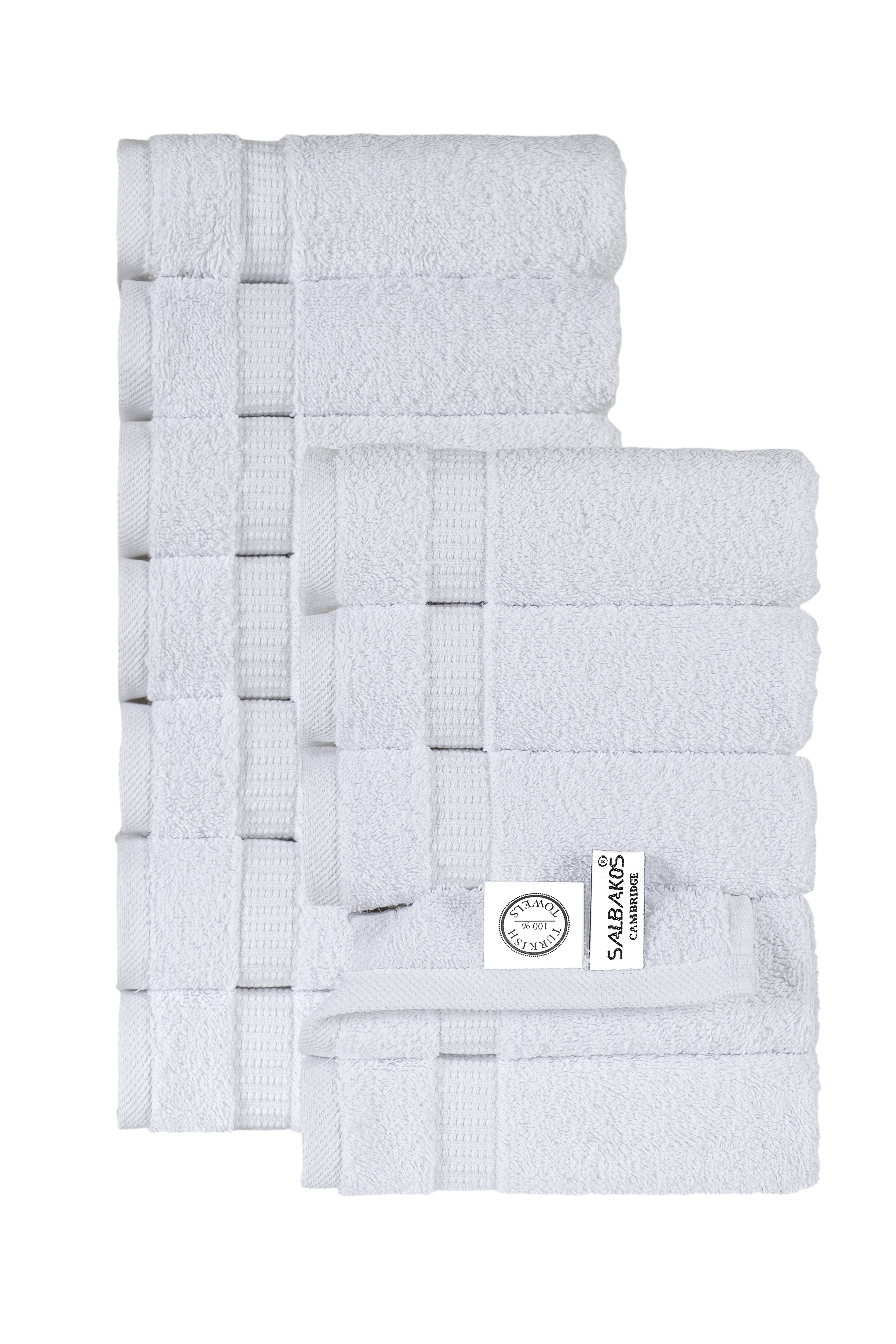 CAMBRIDGE 12 PC WASHCLOTH 13X13