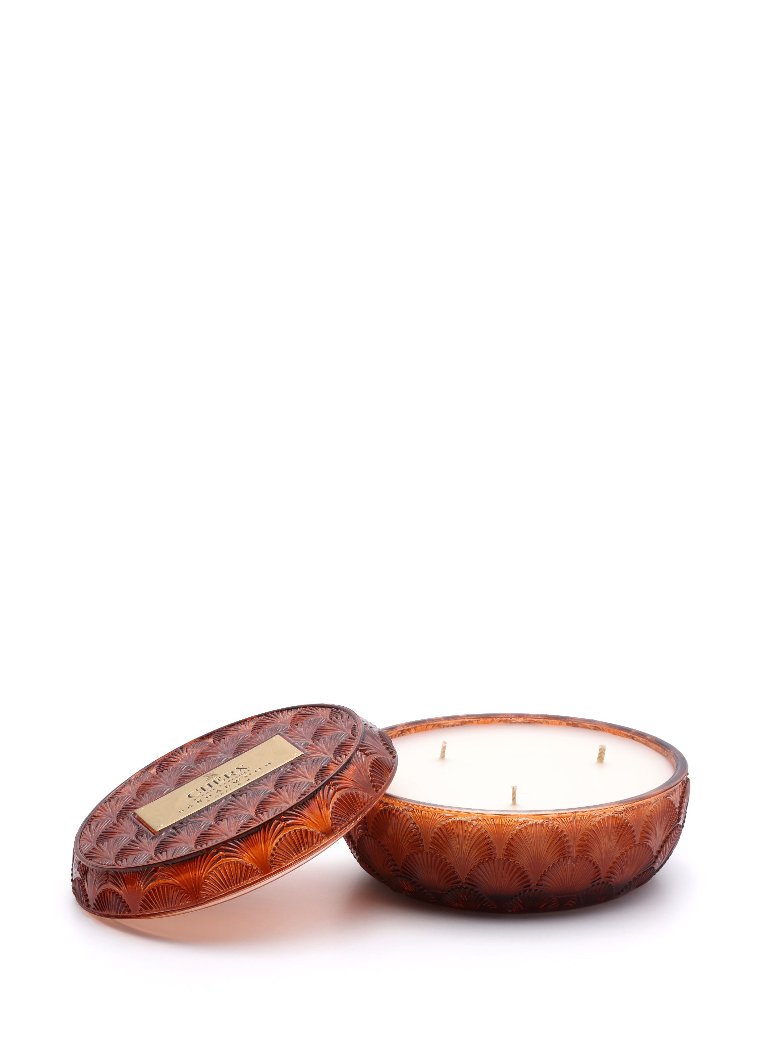 Sandalwood Glass Bowl Candle