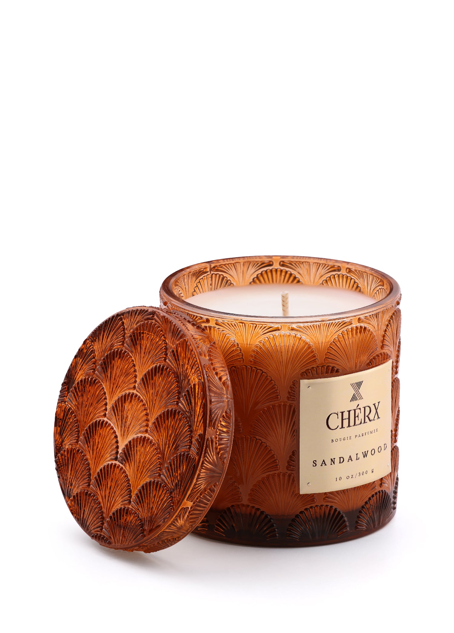 Sandalwood Glass Jar Candle