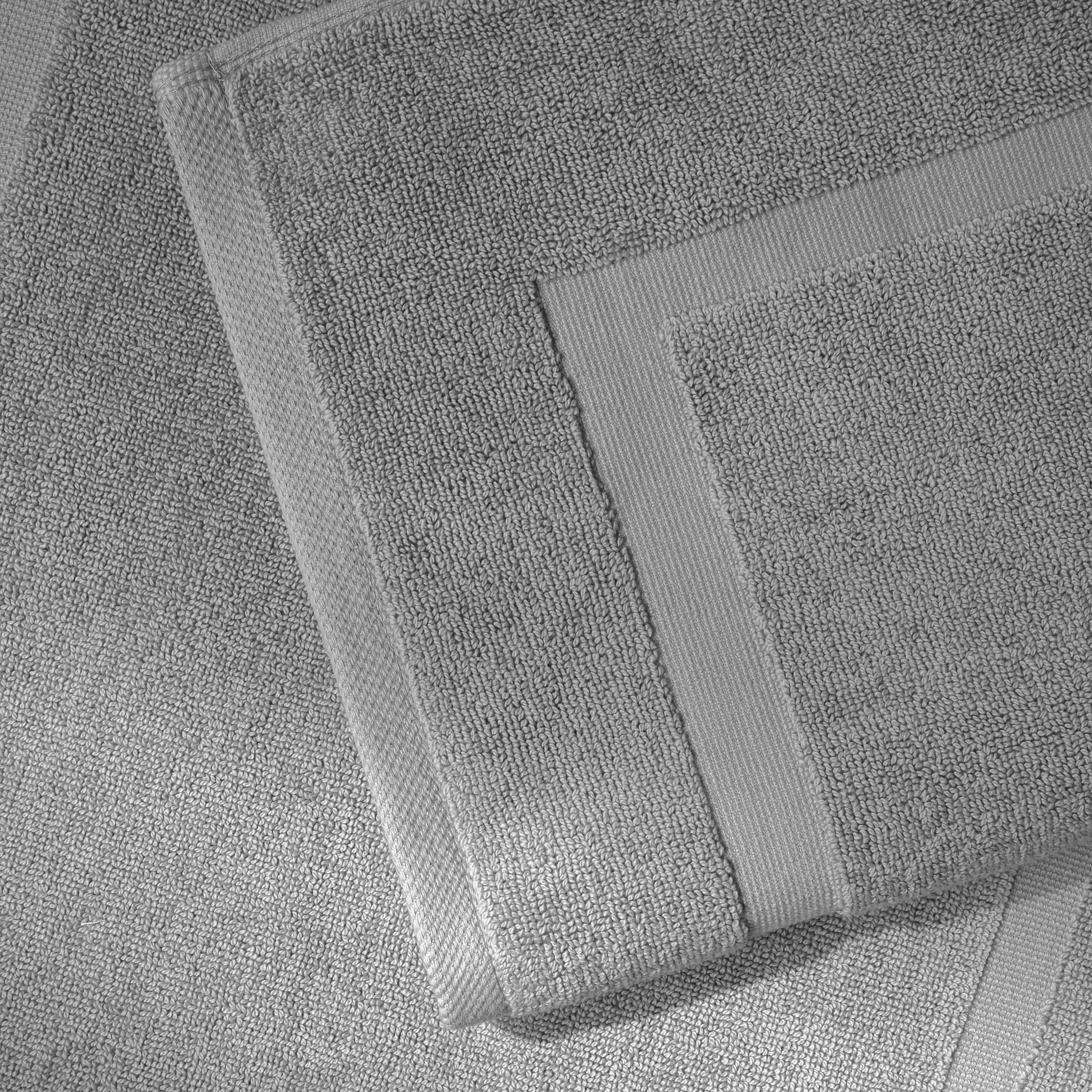 PANEL BANDED 2 PC BATH MAT SET