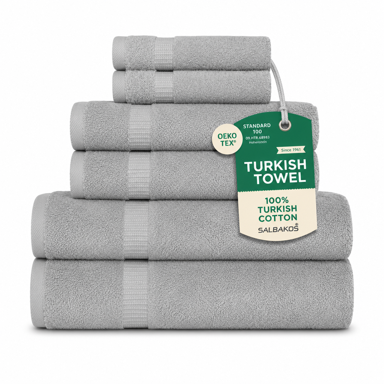 CAMBRIDGE 6-TEILIGES HANDTUCH-SET
