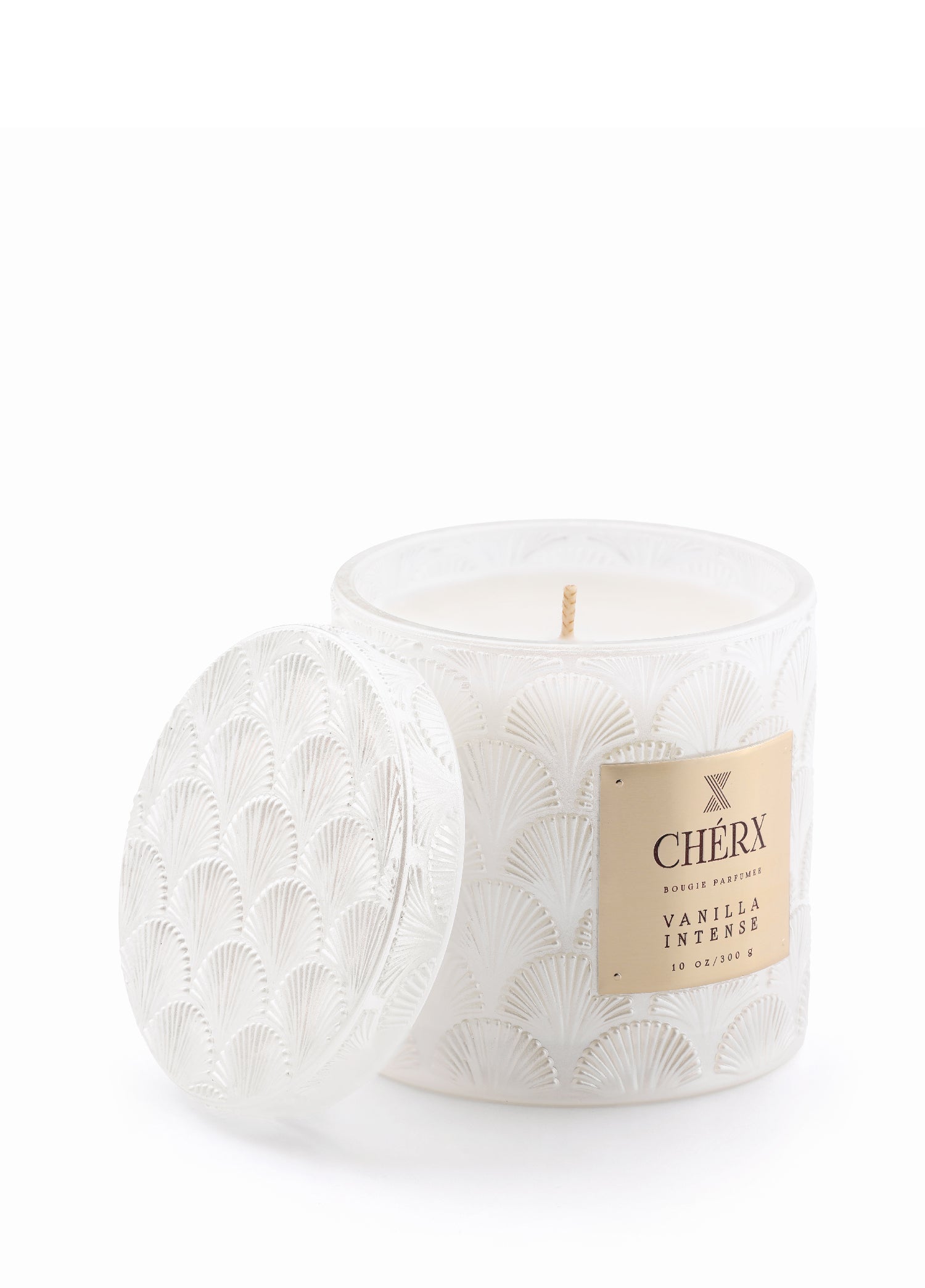 Vanilla Intense Glass Jar Candle