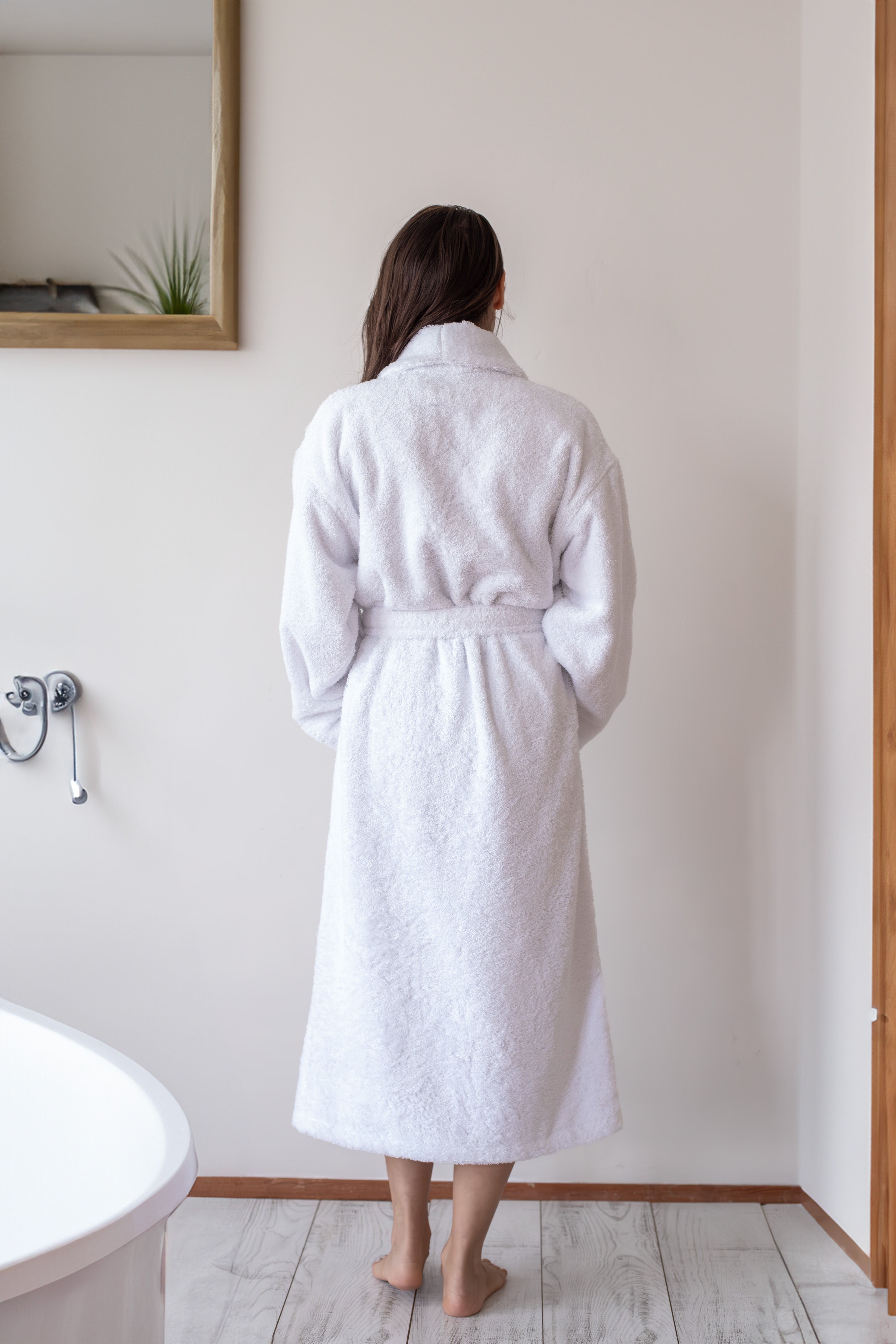 550 GSM Shawl Terry Robe
