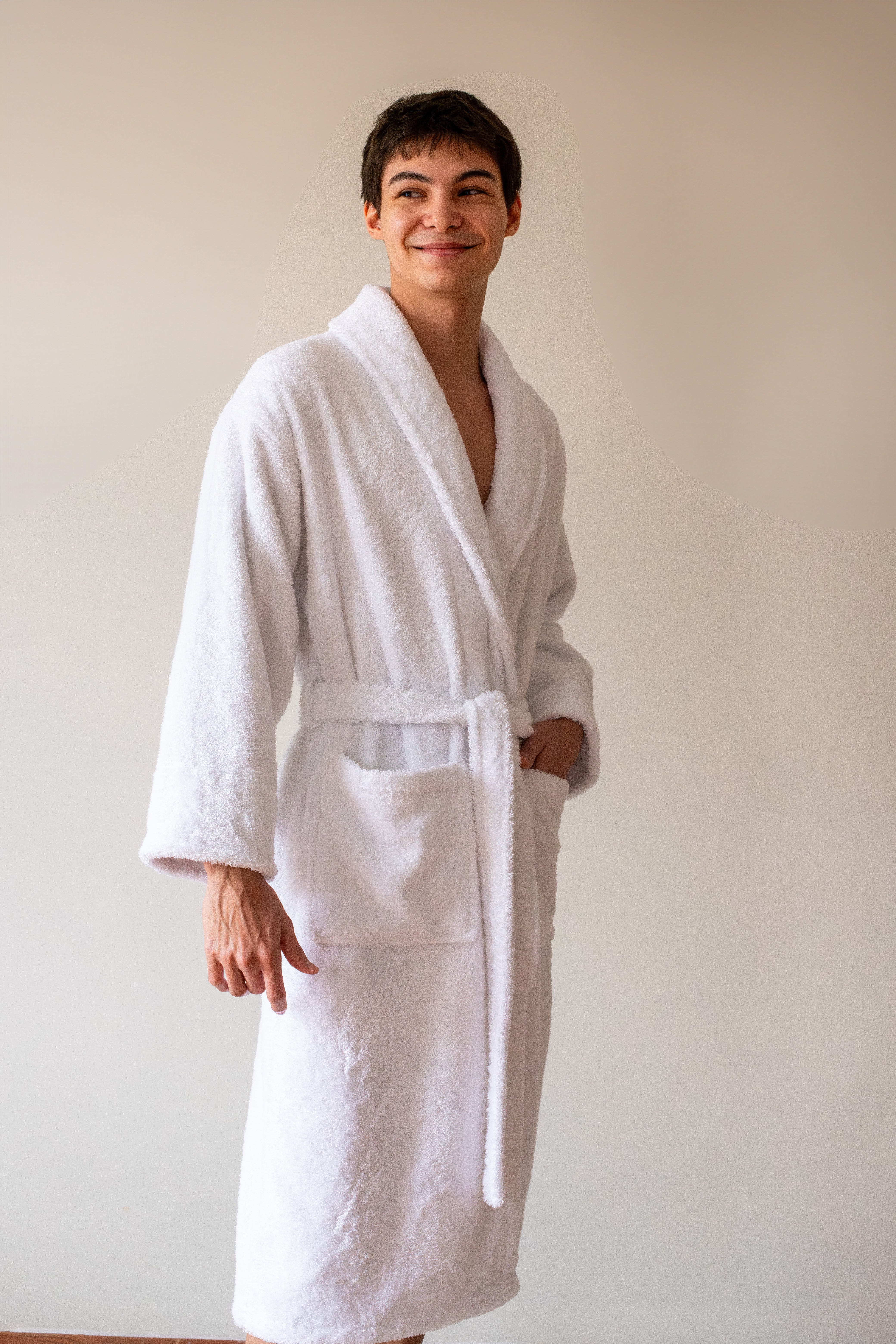 550 GSM Shawl Terry Robe