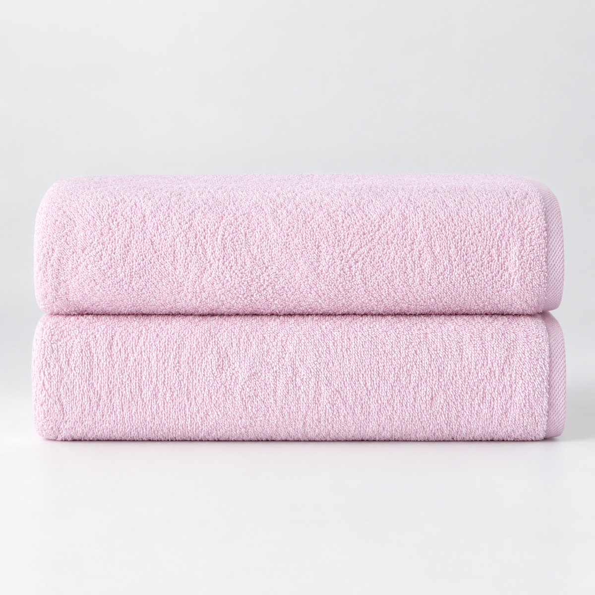 SALBAKOS Soft Baby Towel 30 x 56 inches in soft pink Turkish cotton