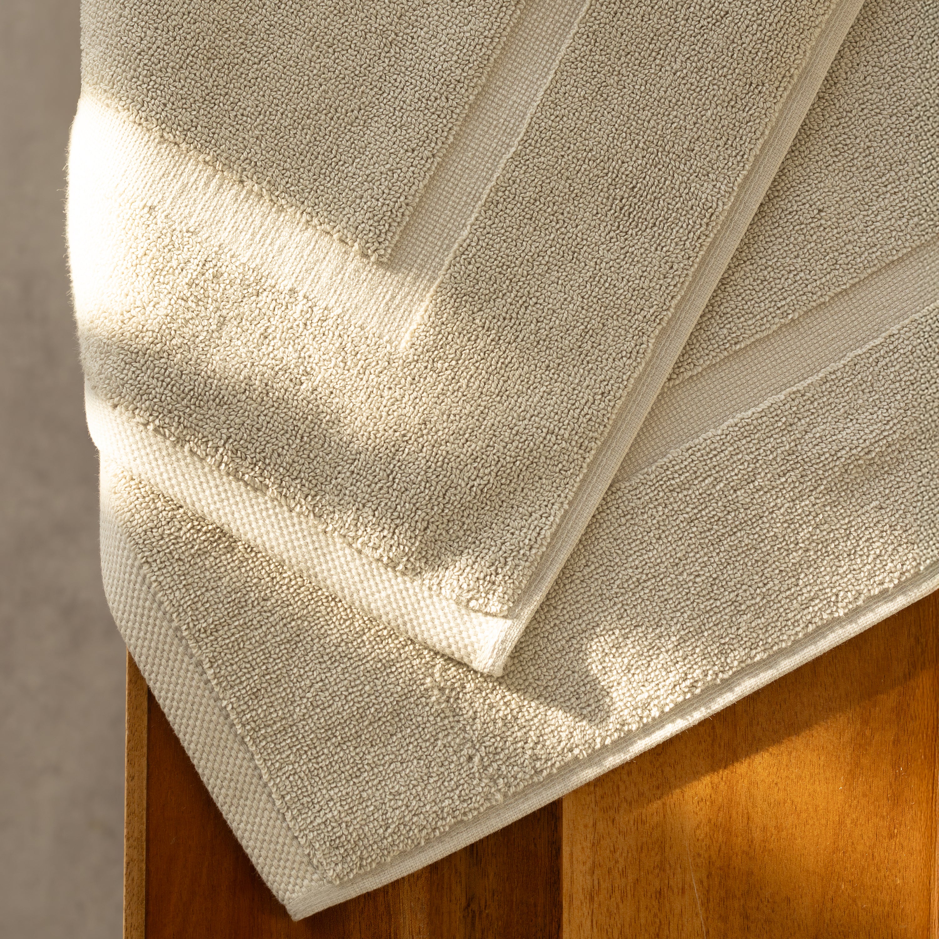 PANEL BANDED 2 PC BATH MAT SET