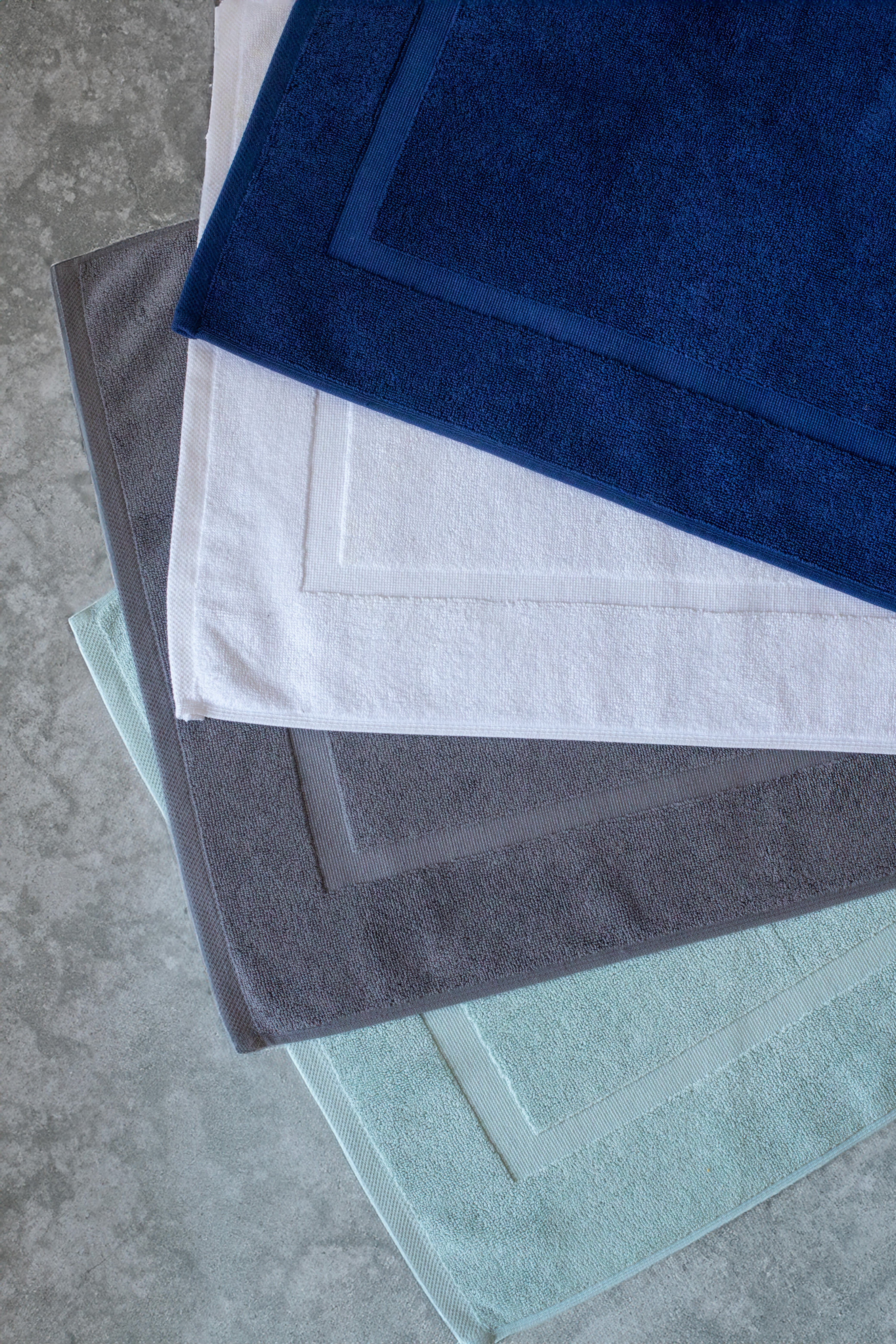 Panel Banded Bath Math - Wholesale Premium Towel Sets - 24 Set Case Pack