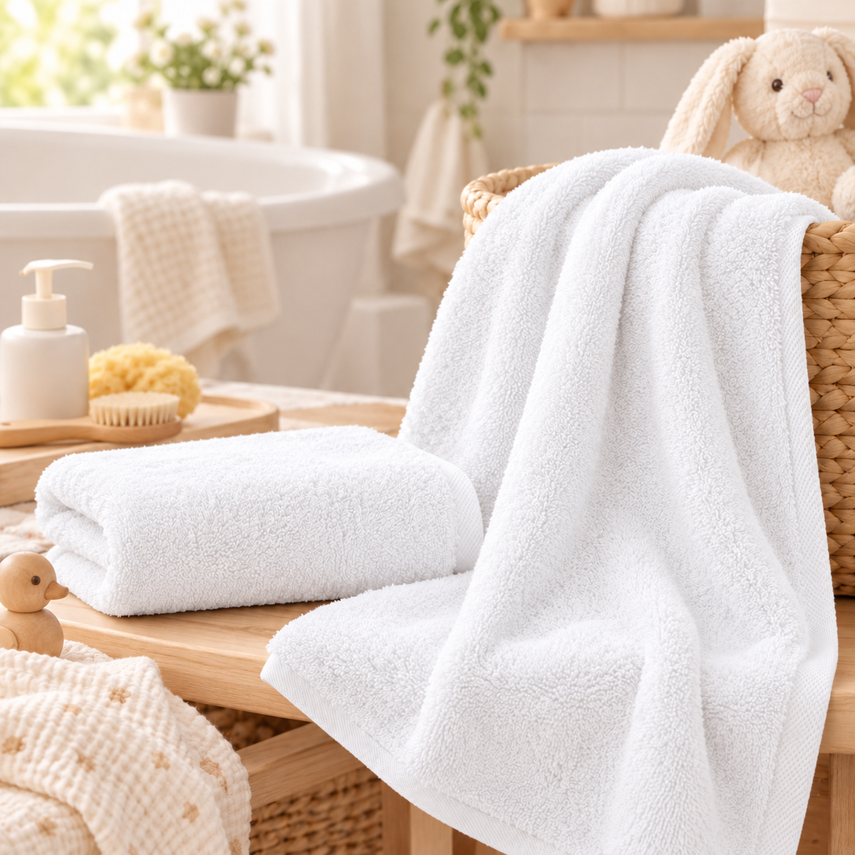 SALBAKOS Soft Baby Towel - 30x56"