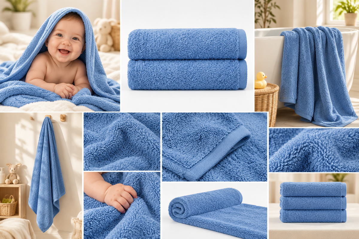 SALBAKOS Soft Baby Towel - 30x56"