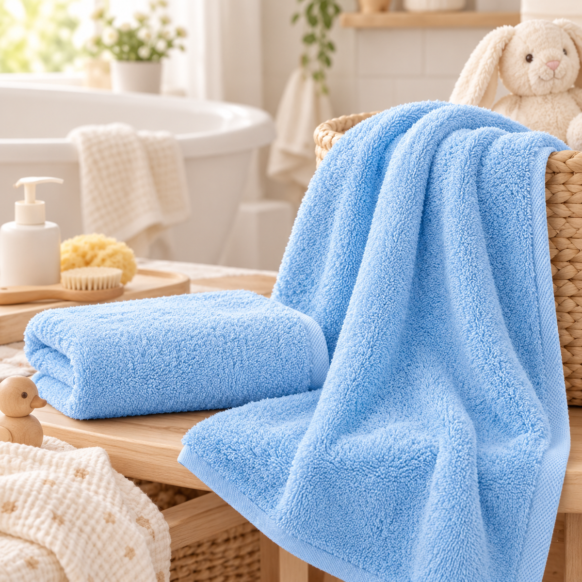SALBAKOS Soft Baby Towel - 30x56"